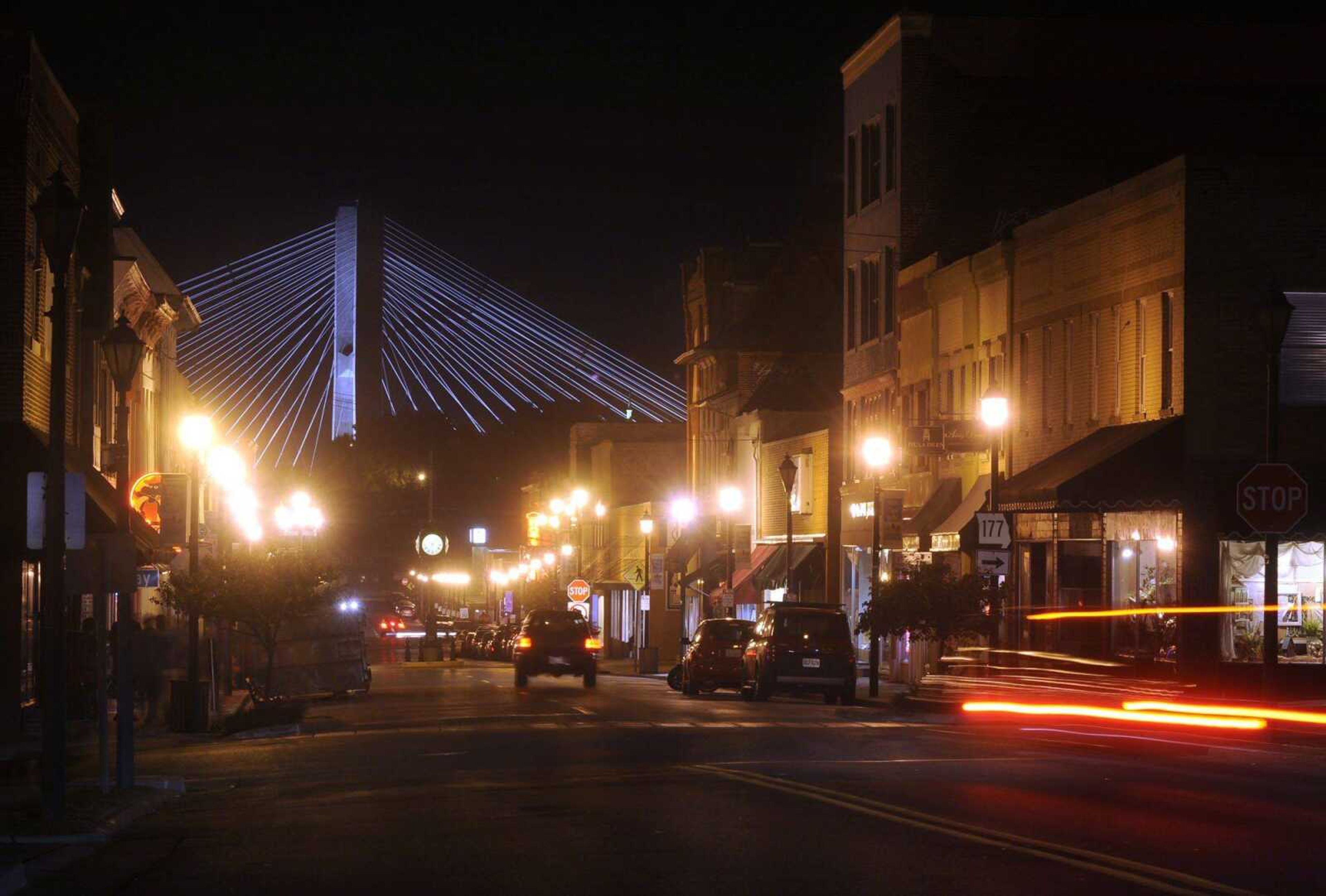 This is a view of Main Street south of Broadway on Aug. 23, 2013 in downtown Cape Girardeau. (Fred Lynch)