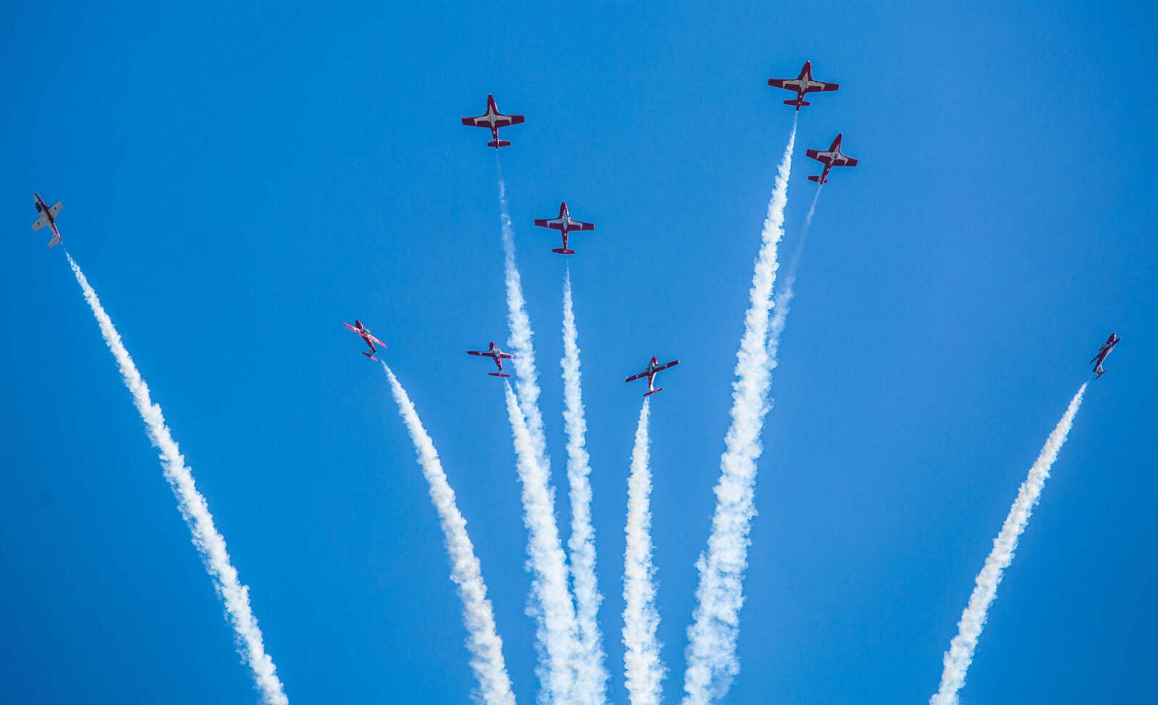 Wes Langston ~ photos@semissourian.com
Cape Girardeau Air Show 2014
Canada Snowbirds