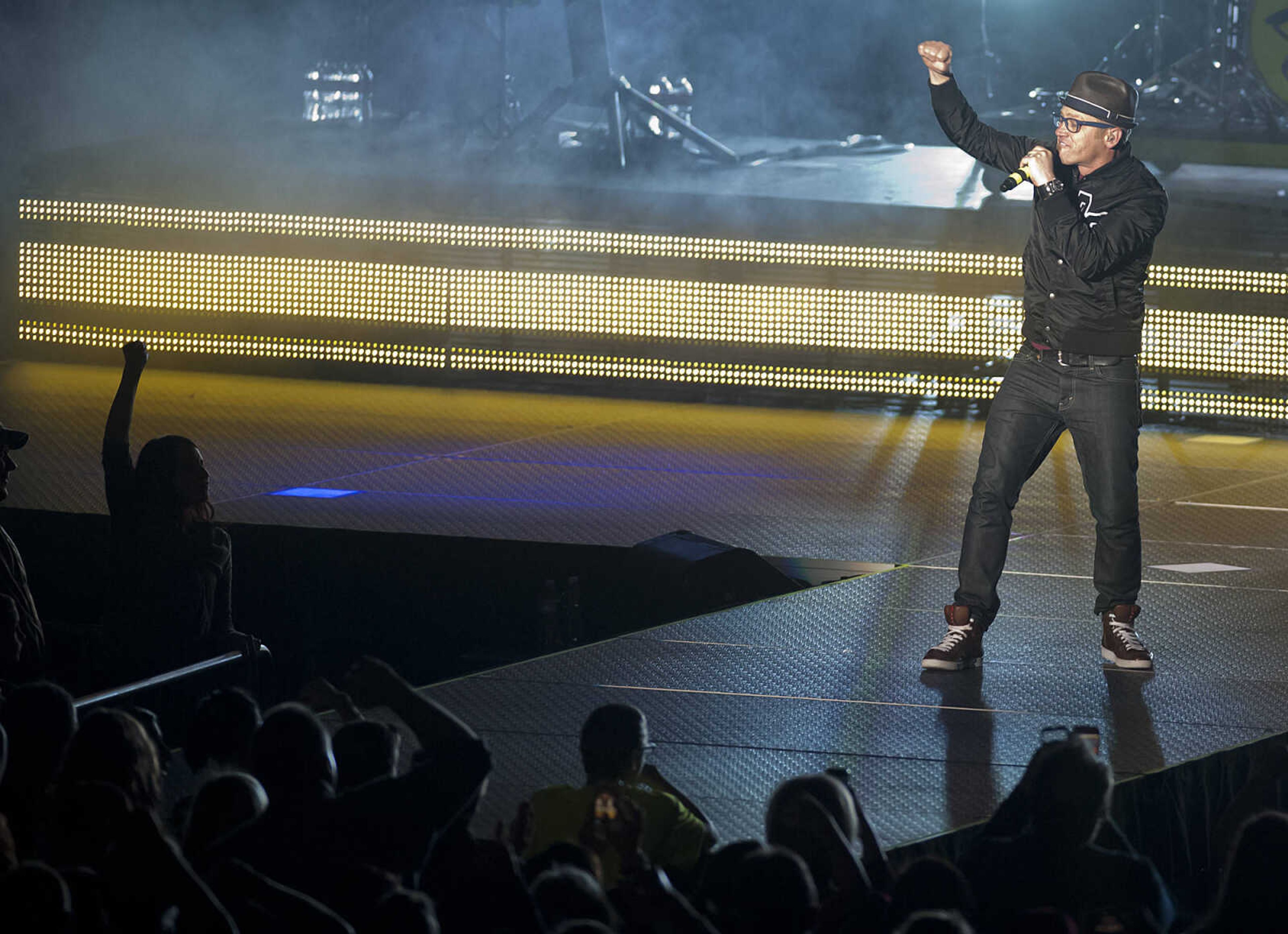 TobyMac performs as part of the Hits Deep Tour Friday, Dec. 13, at the Show Me Center in Cape Girardeau. The Christian rapper, whose given name is Toby McKeehan, has sold 11 million  albums and won six Grammy awards in his career.