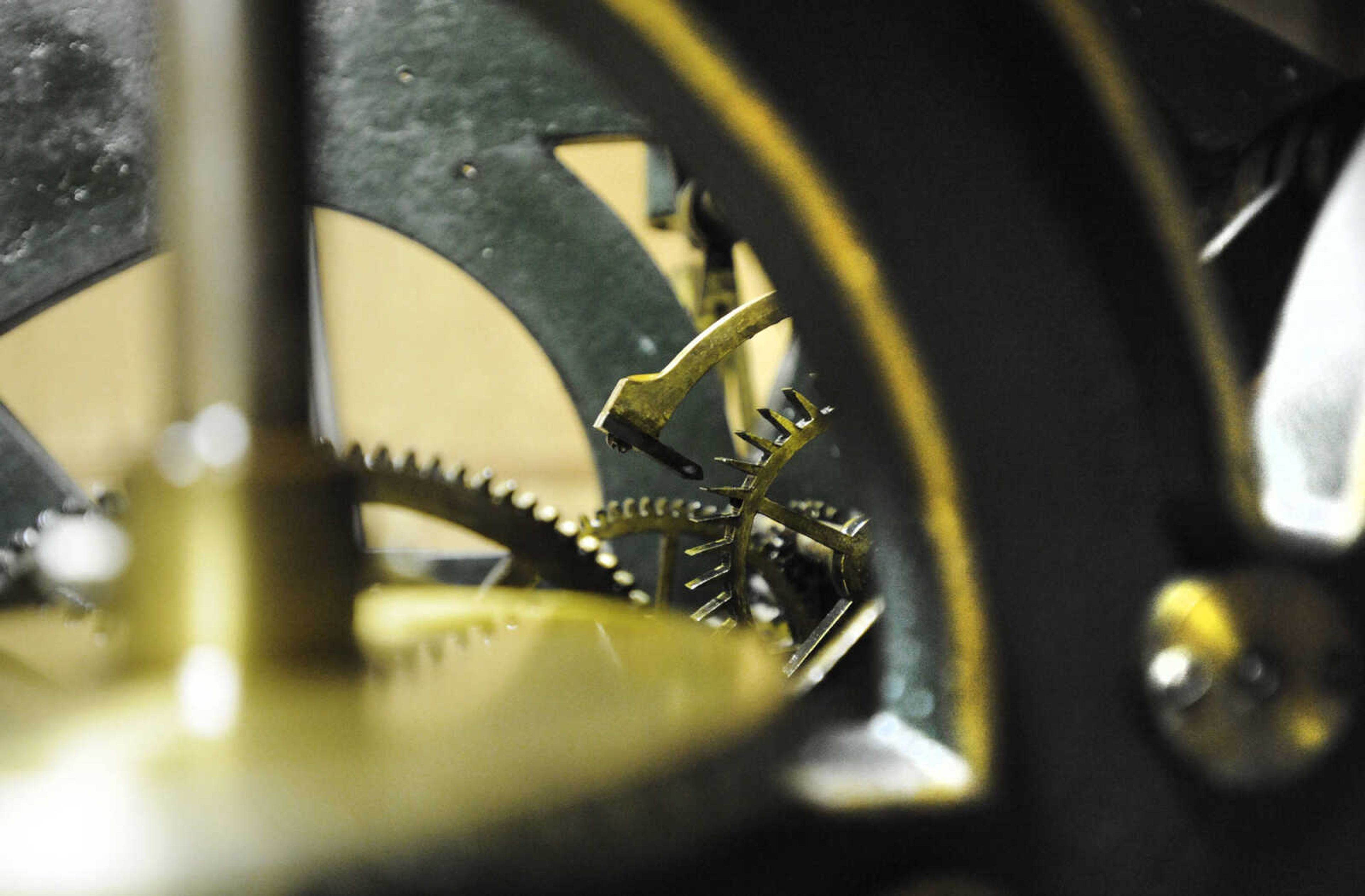 LAURA SIMON ~ lsimon@semissourian.com

Clockwork inside the dome of the Cape Girardeau County Courthouse in Jackson, Missouri, Wednesday, Feb. 18, 2015.