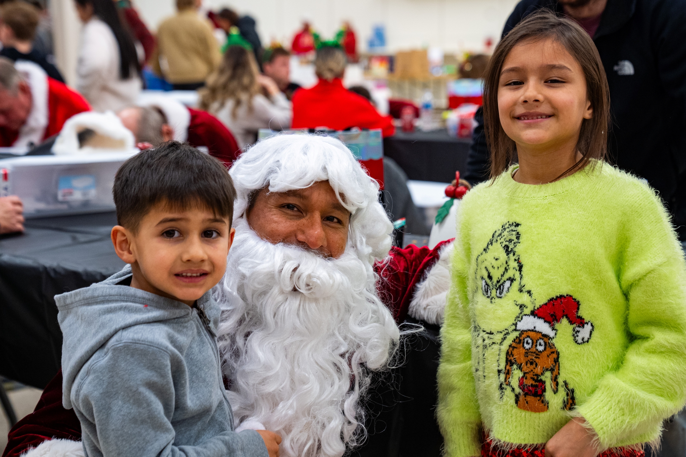 Photo gallery: Santas get ready to spread holiday cheer at t