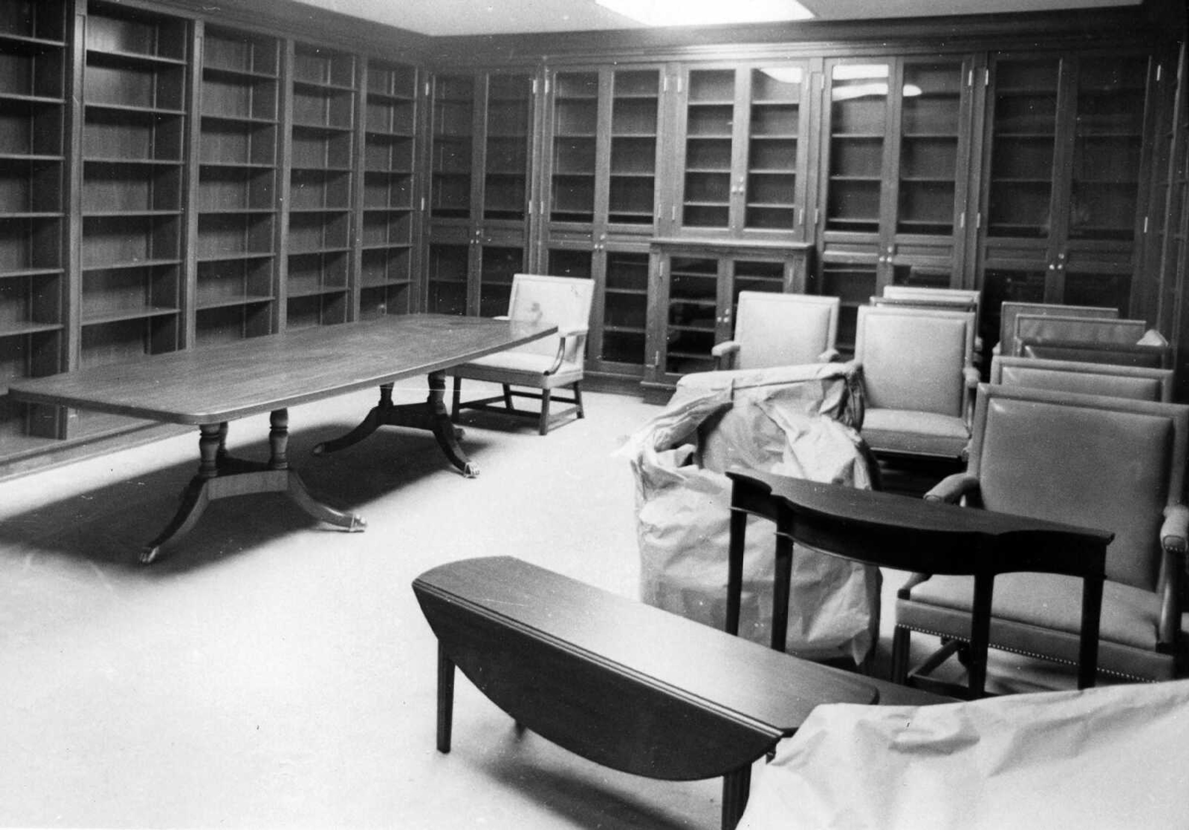 This unpublished photo shows the Rare Book Room at Kent Library, taken in August 1968. (Southeast Missourian archive photo)