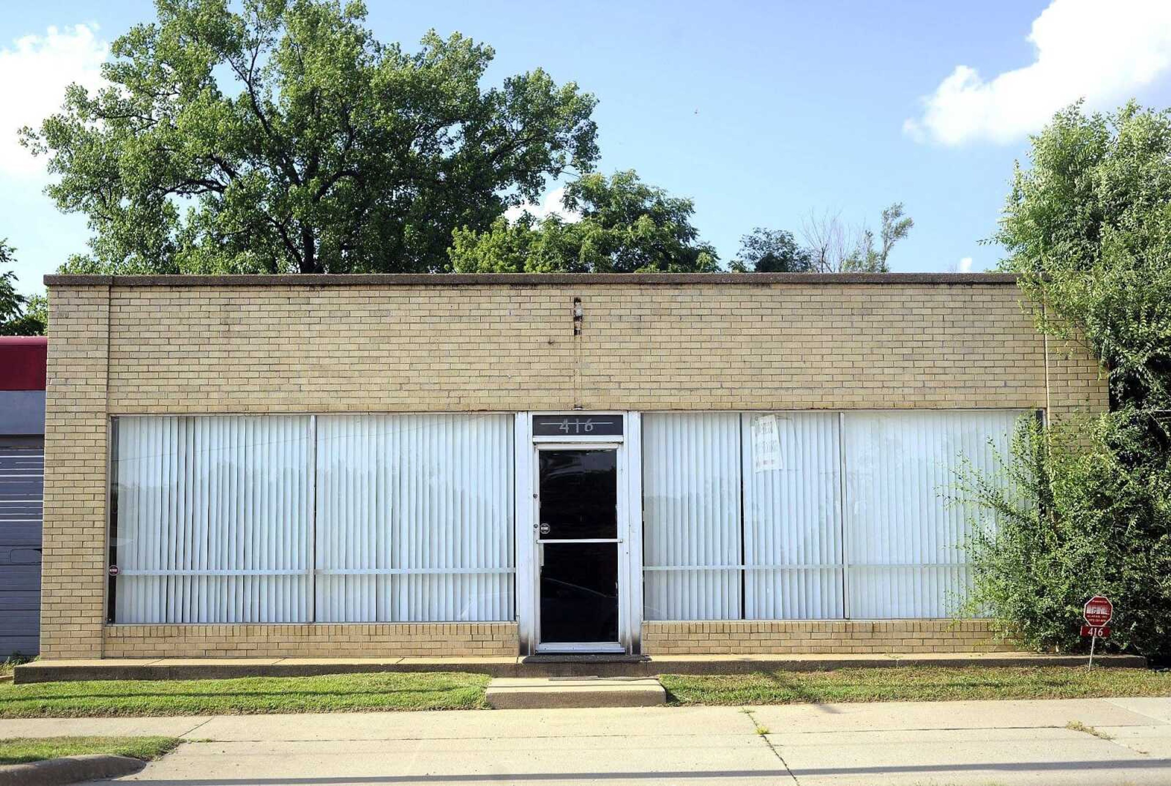 The building at 416 Morgan Oak, as seen on Monday, will be the future home of Southeast Missouri State University's marching band.