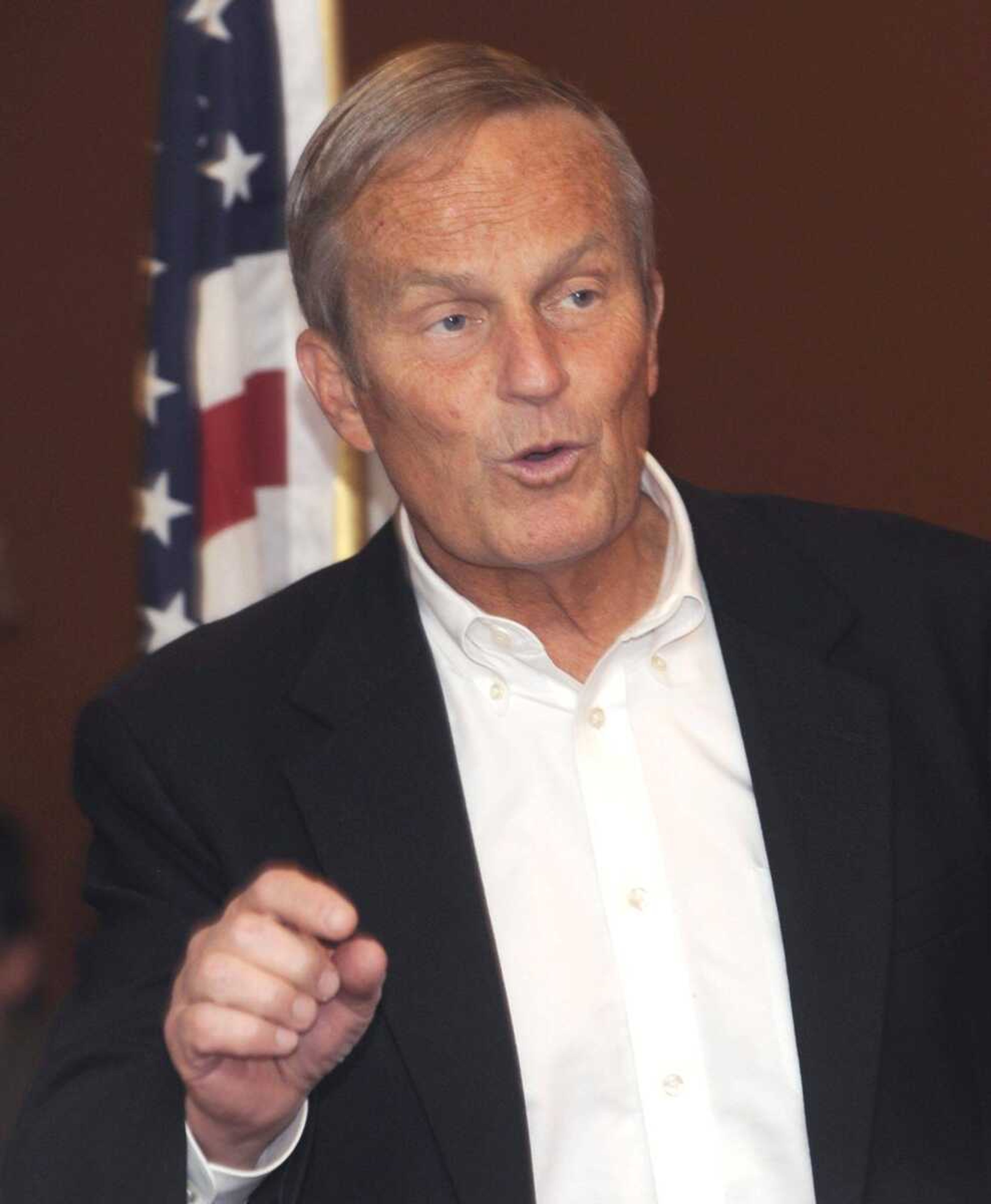 U.S. Rep.Todd Akin, Republican candidate for U.S. Senate, speaks Friday, Sept. 14, 2012 at a meeting of the Cape Girardeau County Republican Women's Club. (Fred Lynch)