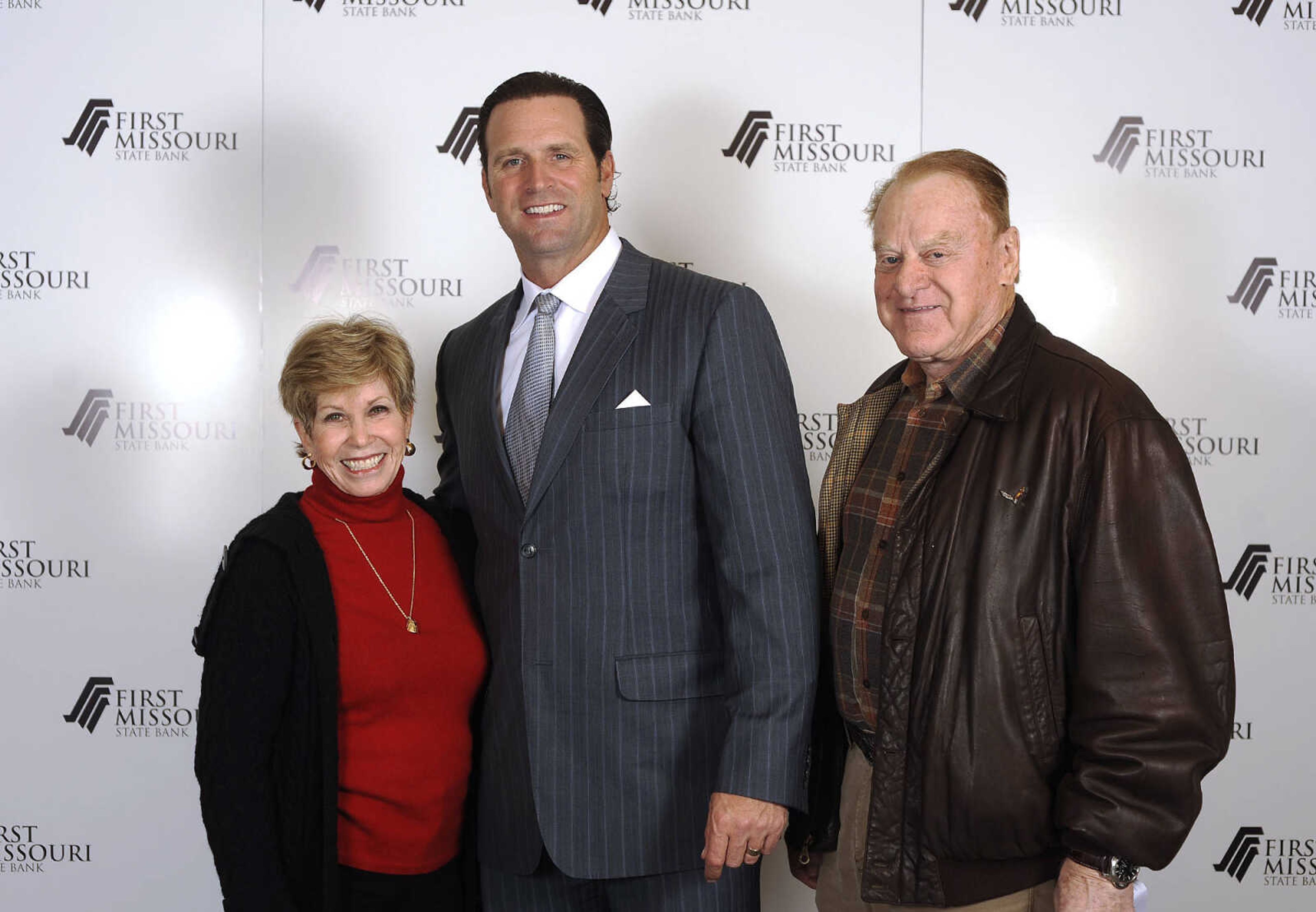 LAURA SIMON ~ lsimon@semissourian.com

Mike Matheny, manager of the St. Louis Cardinals, poses with fans during a VIP reception, Wednesday, Dec. 2, 2015, at Southeast Missouri State University's River Campus. "The State of Cardinals Nation" was presented by First Missouri State Bank.