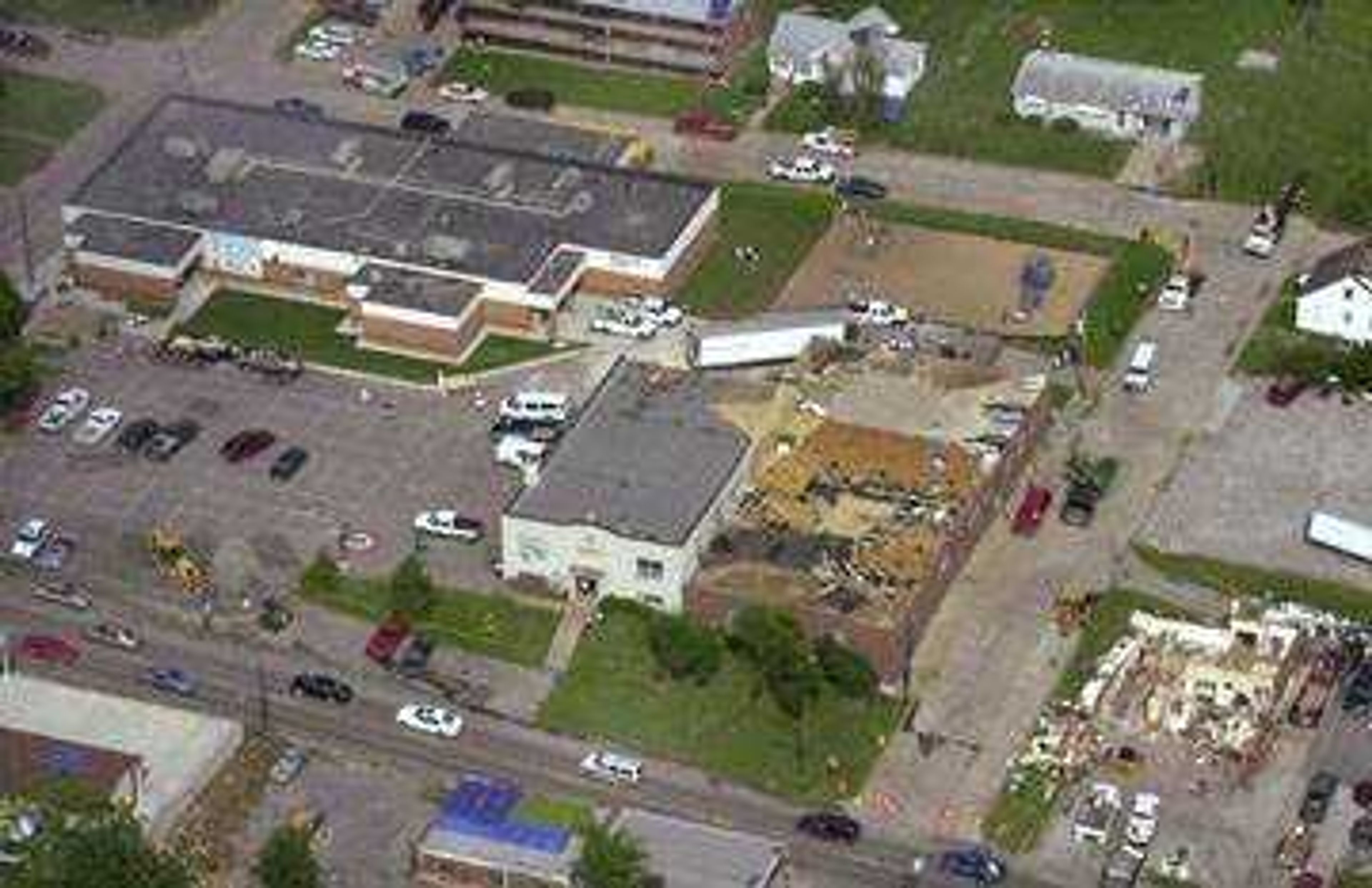 Immaculate Conception Catholic School in Jackson suffered major damage from the tornado.