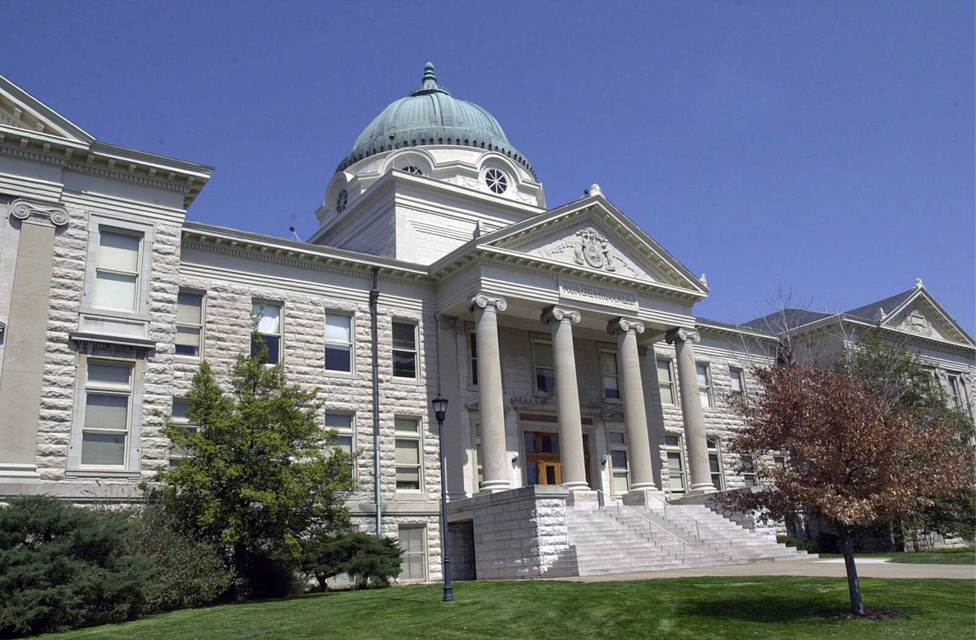 Southeast Missourian/Fred Lynch
Academic Hall, April 5, 2002