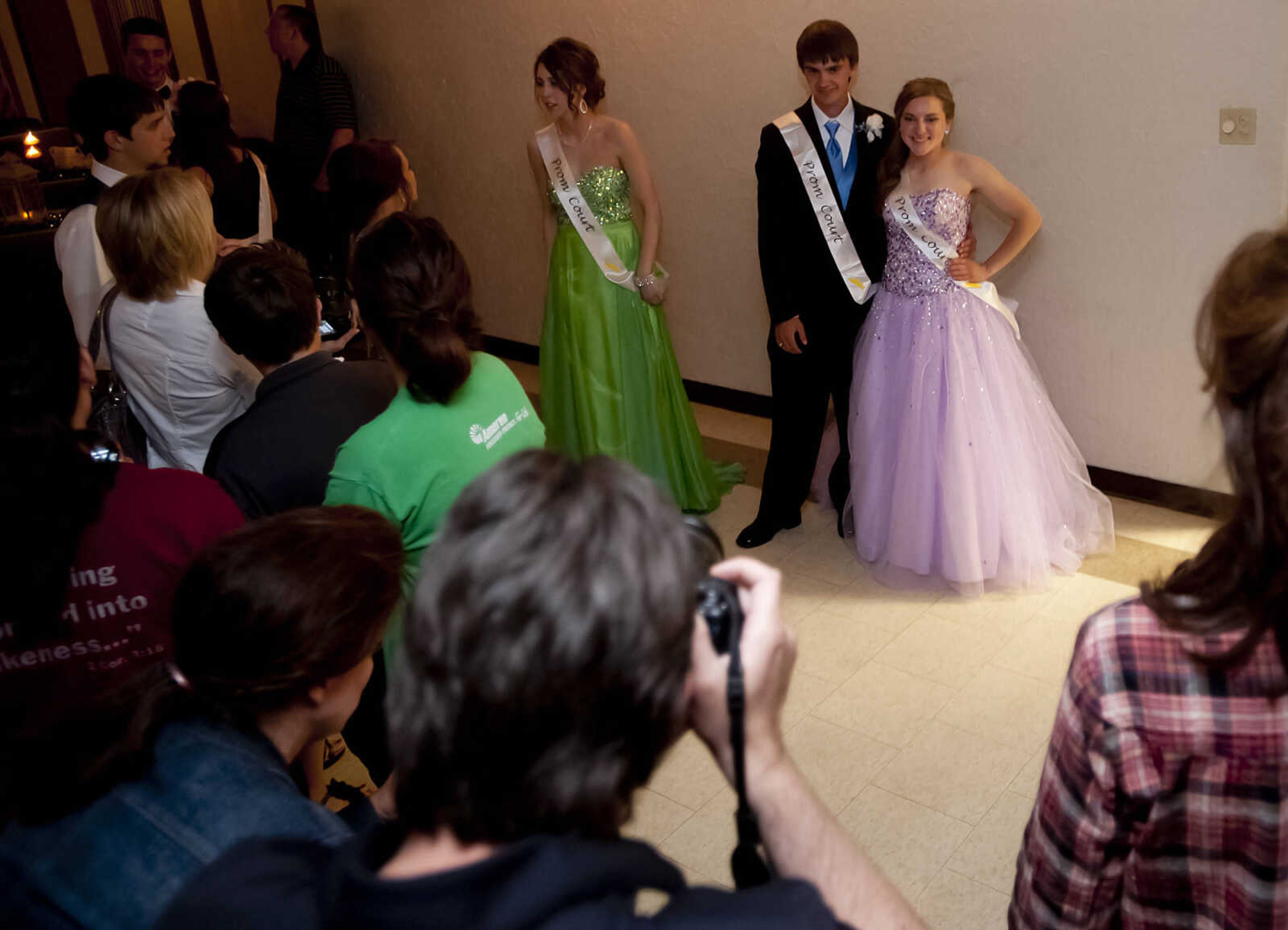 The Saxony Lutheran High School Prom, "Secret Garden," Saturday, May 3, at the Knights of Columbus Hall in Jackson.