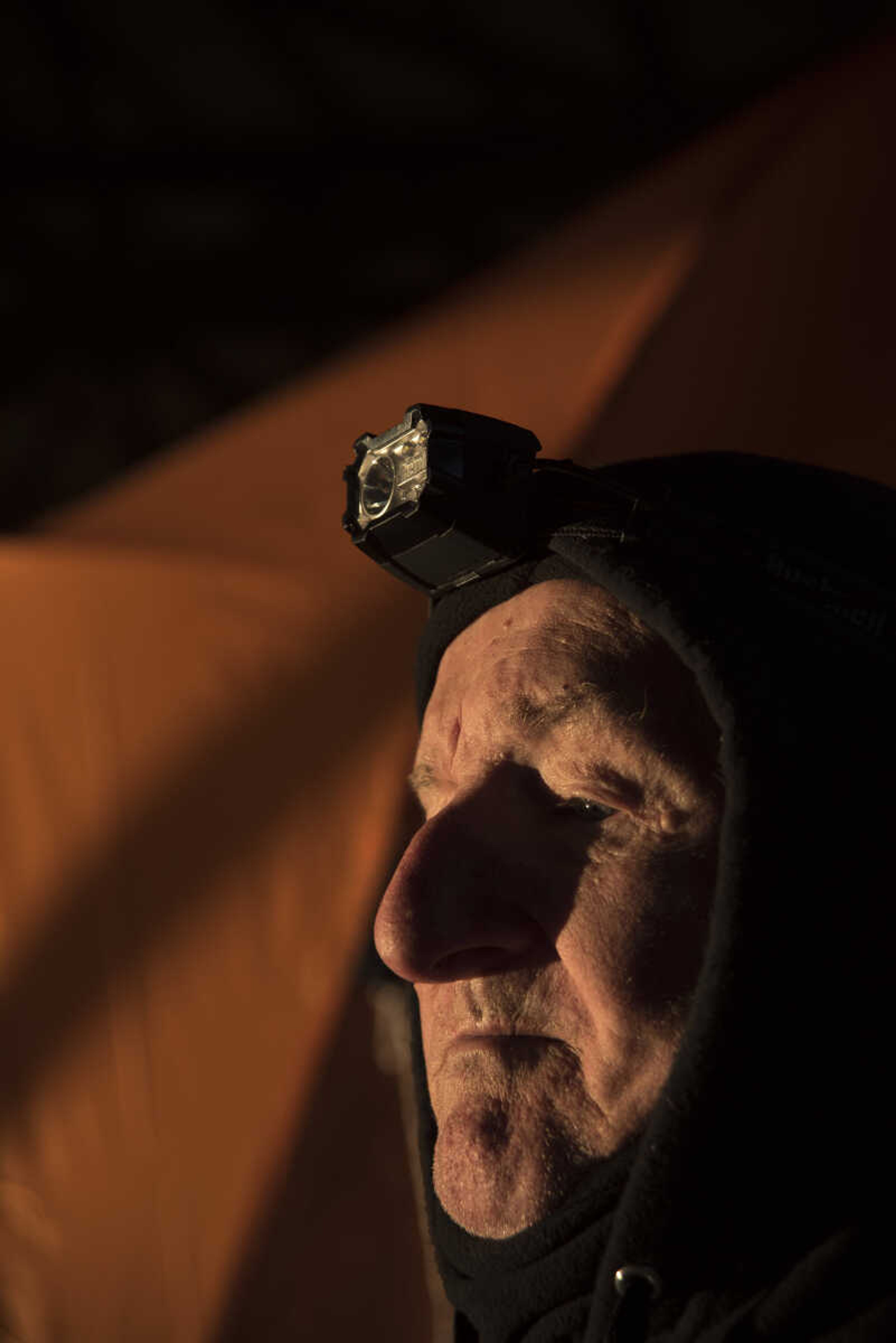 After waling 21 miles Sam Johnson takes a breather by his tent during the 8th annual Howard Aslinger Endurance Run on Saturday, March 18, 2017 in Cape Girardeau. Johnson had two knee replacements nine months ago and  has a goal of completing 32 miles total for the run.