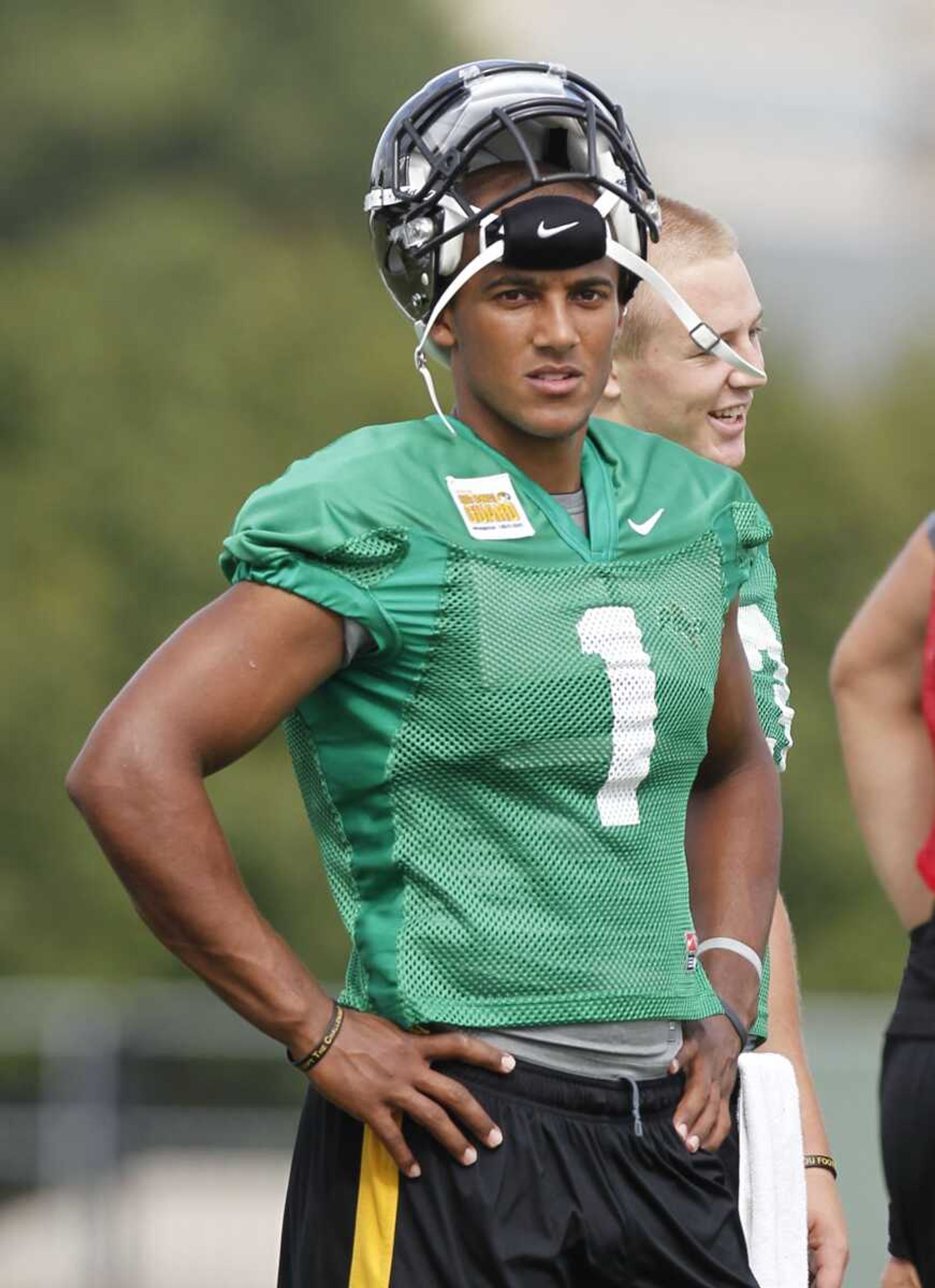 Missouri quarterback James Franklin is hoping to make a big splash in his starting debut Saturday aganst Miami, Ohio. Franklin took over the starting role after Blaine Gabbert chose to enter the NFL draft after his junior season. (JEFF ROBERSON ~ Associated Press)