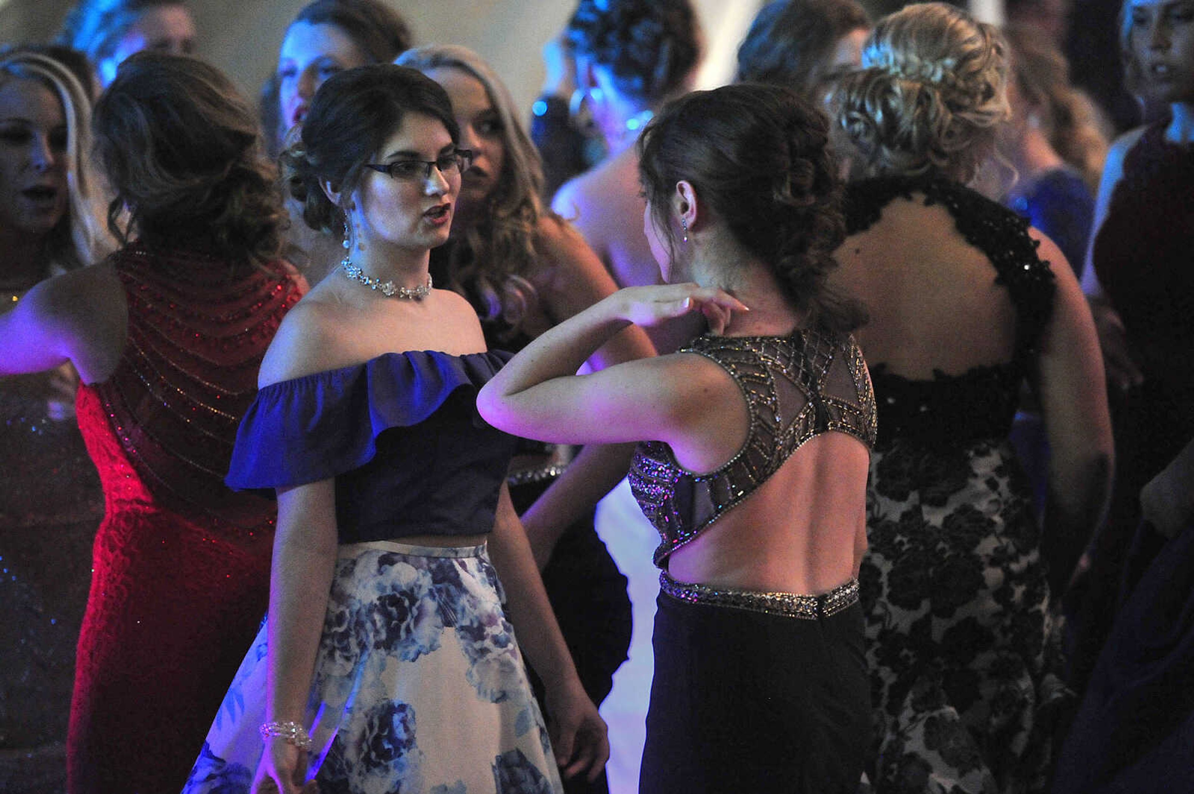 Oran students enjoy their prom Saturday, April 8 at Oran High School.