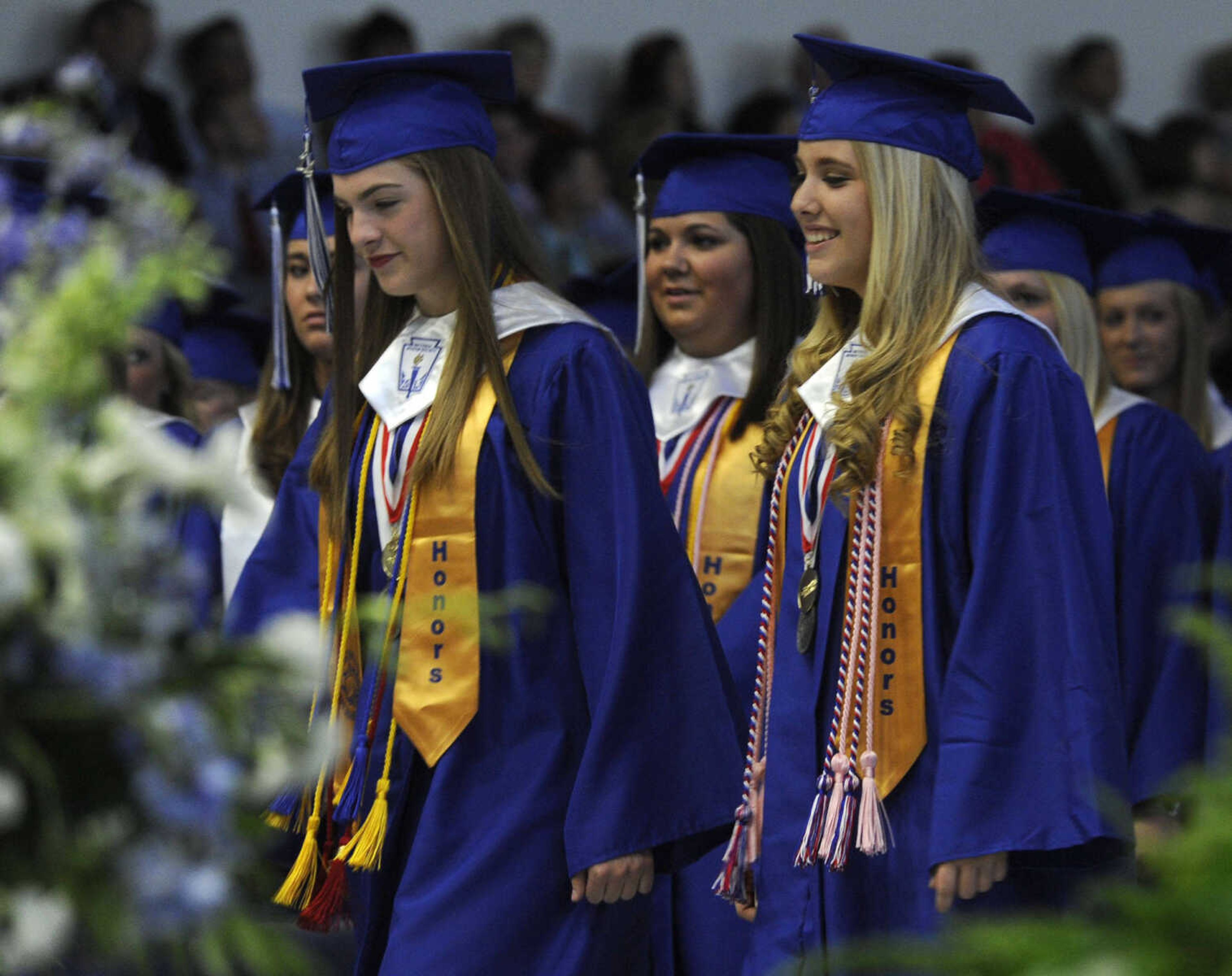 Notre Dame Regional High School commencement Sunday, May 18, 2014.