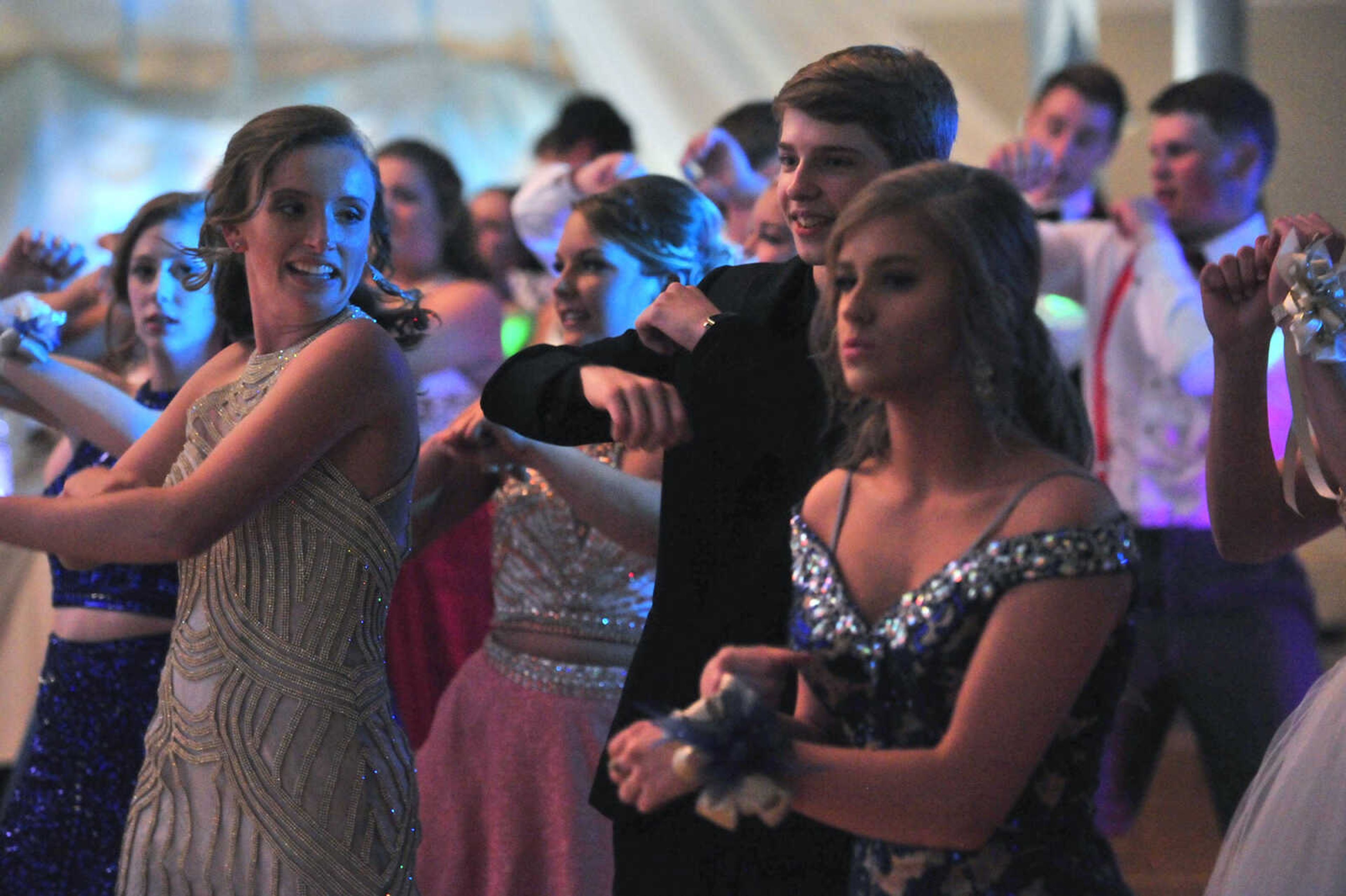 Oran students enjoy their prom Saturday, April 8 at Oran High School.