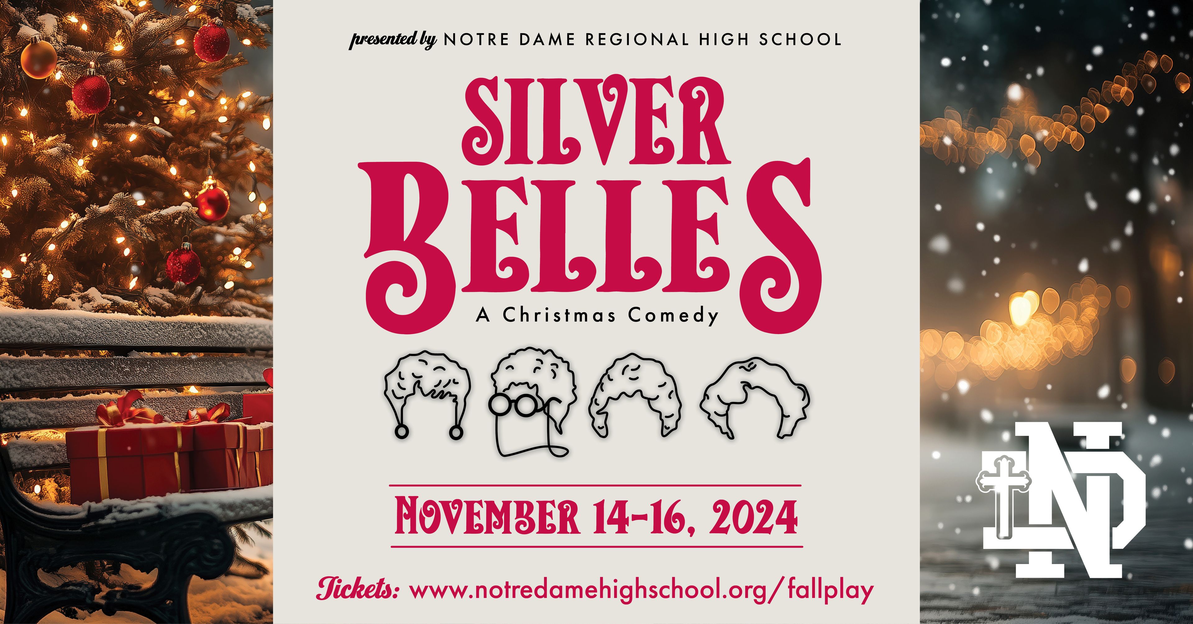 Notre Dame students bring holiday cheer with upcoming fall play 'Silver Belles'