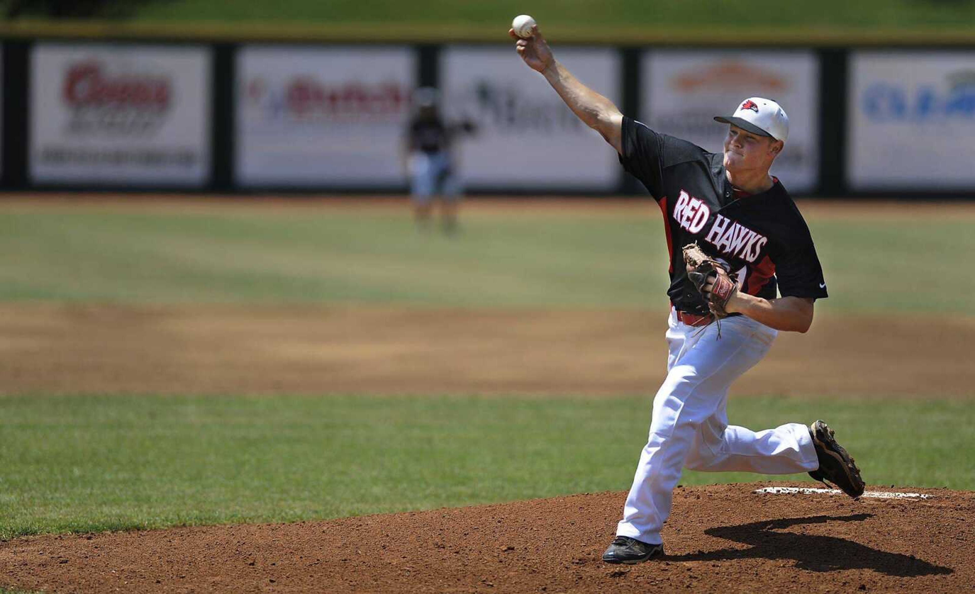 Southeast Missouri State's Shae Simmons was drafted by the Atlanta Braves in the 22nd round of Wednesday's amatuer draft. He was pick No. 689 overall. (ADAM VOGLER)