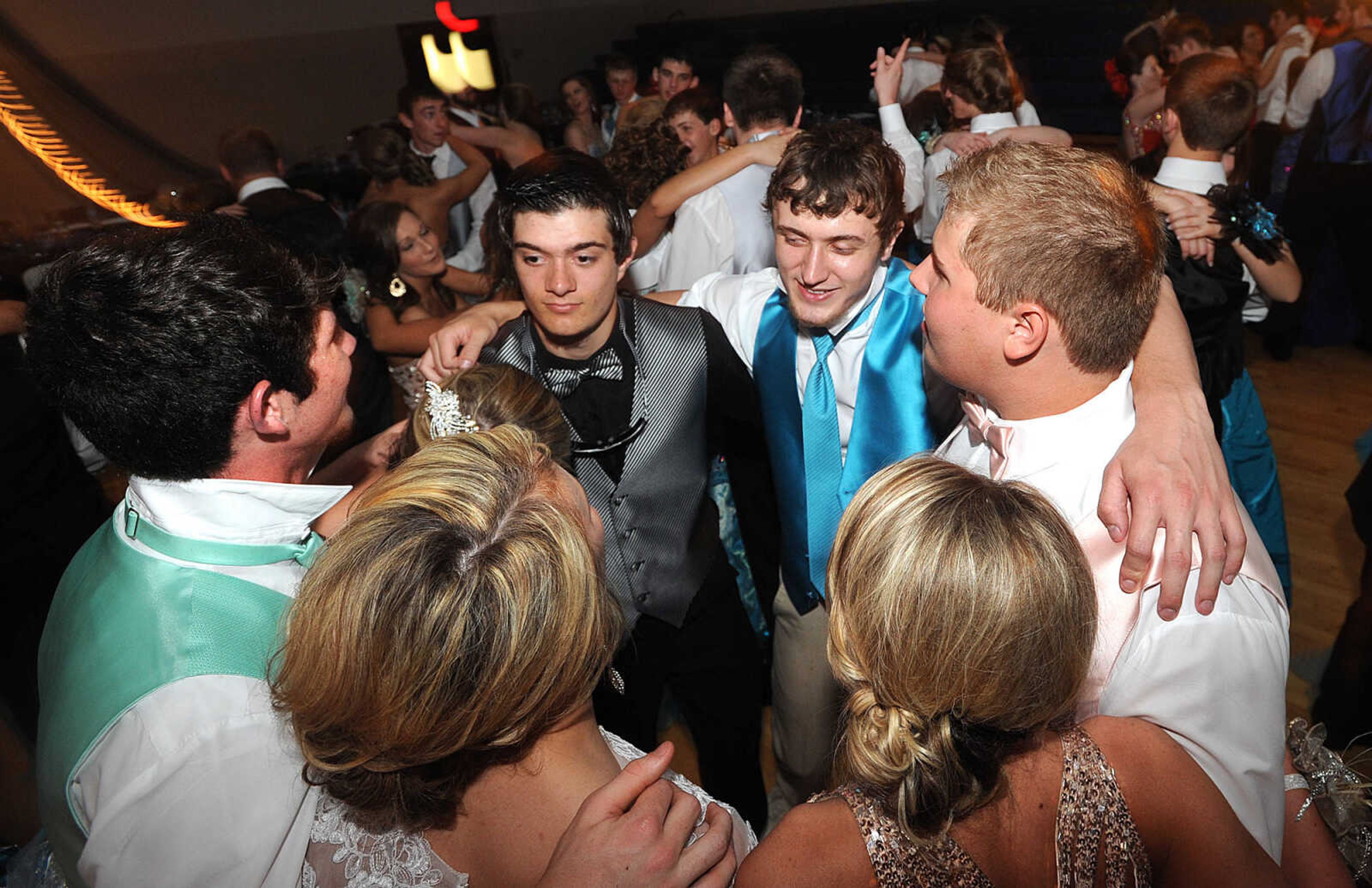 LAURA SIMON ~ lsimon@semissourian.com

Oran High School held its prom Saturday night, April 12, 2014, inside the school's gymnasium.