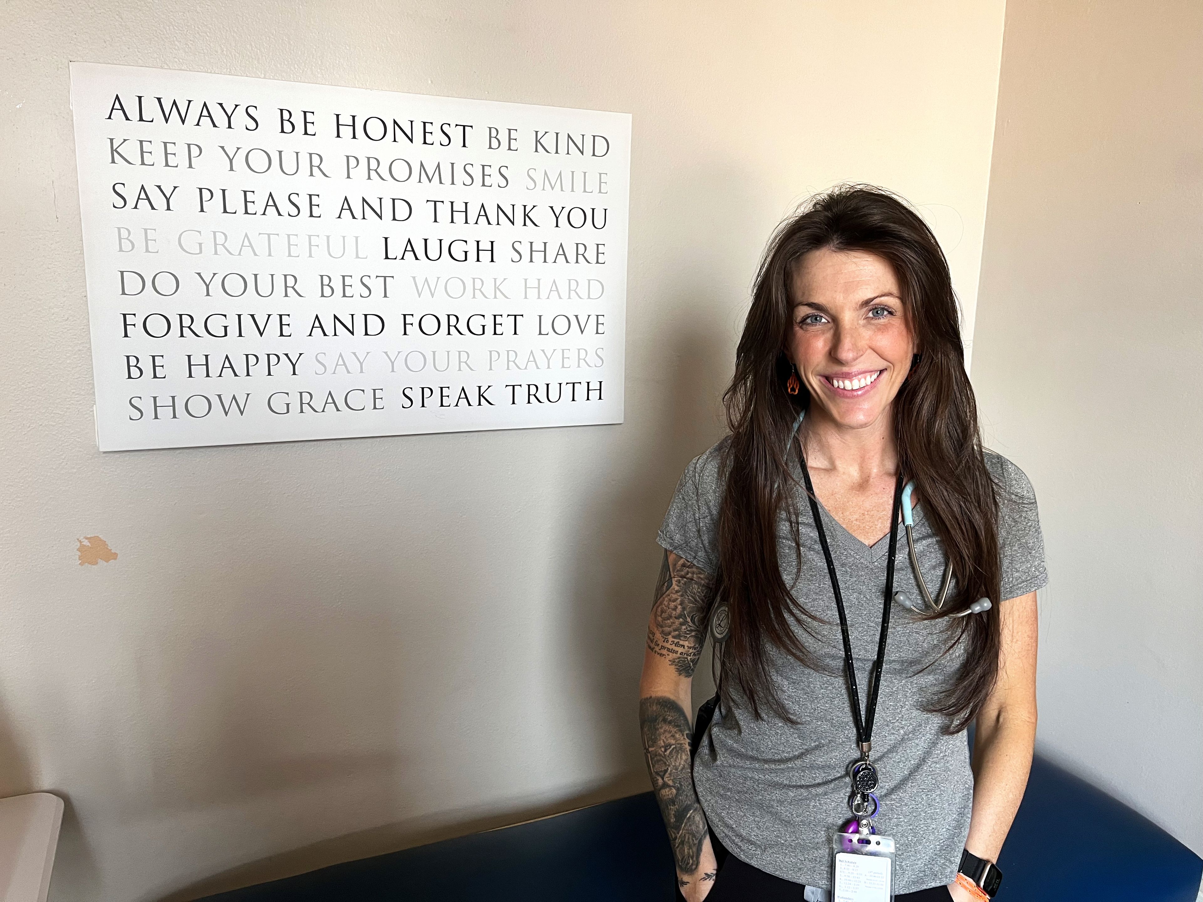 National Nurses Week: Backup plan becomes a calling for TWK Jr. High nurse Paige Hester - home hero image