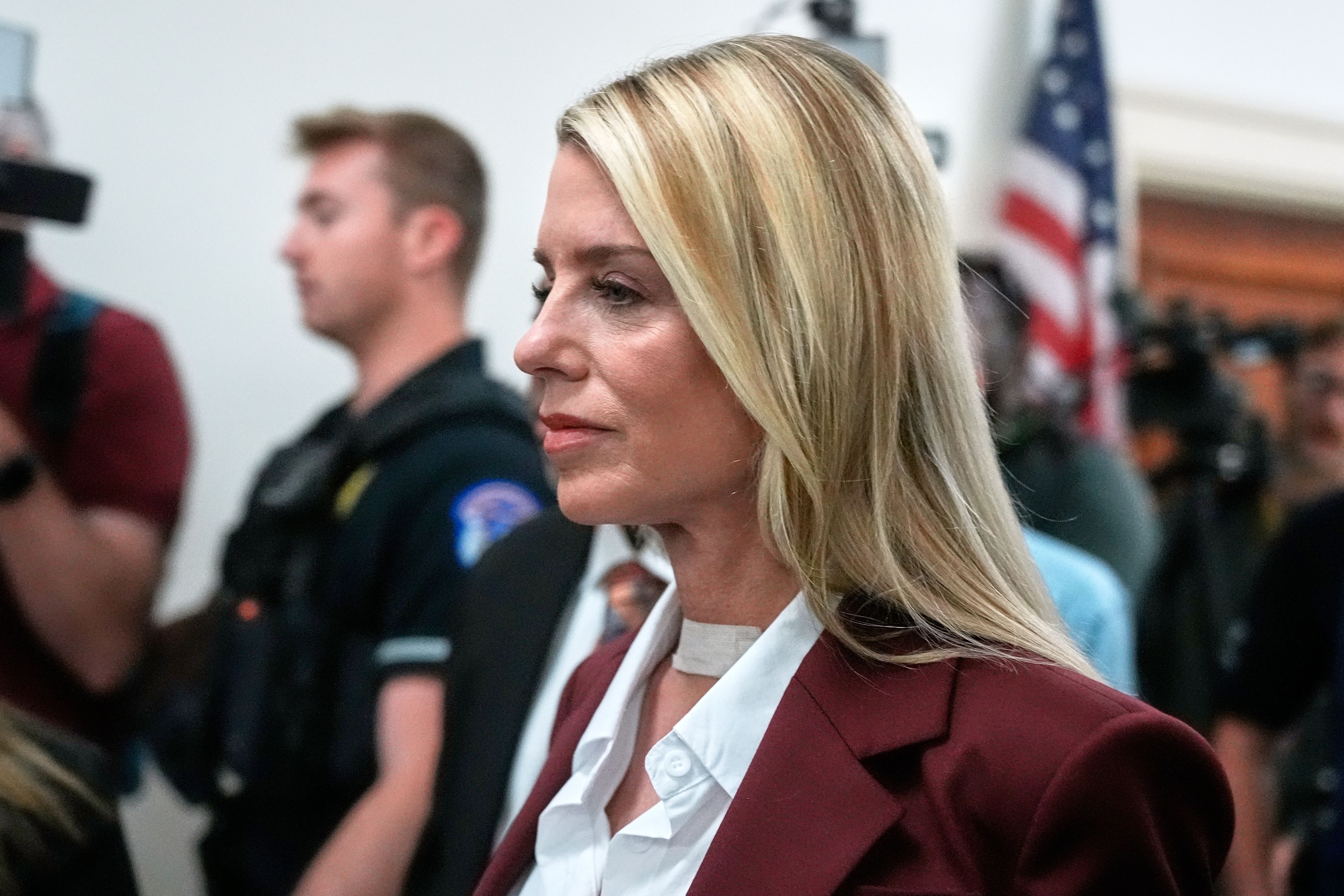 Bondi refuses to answer lawmakers' questions about Trump's i