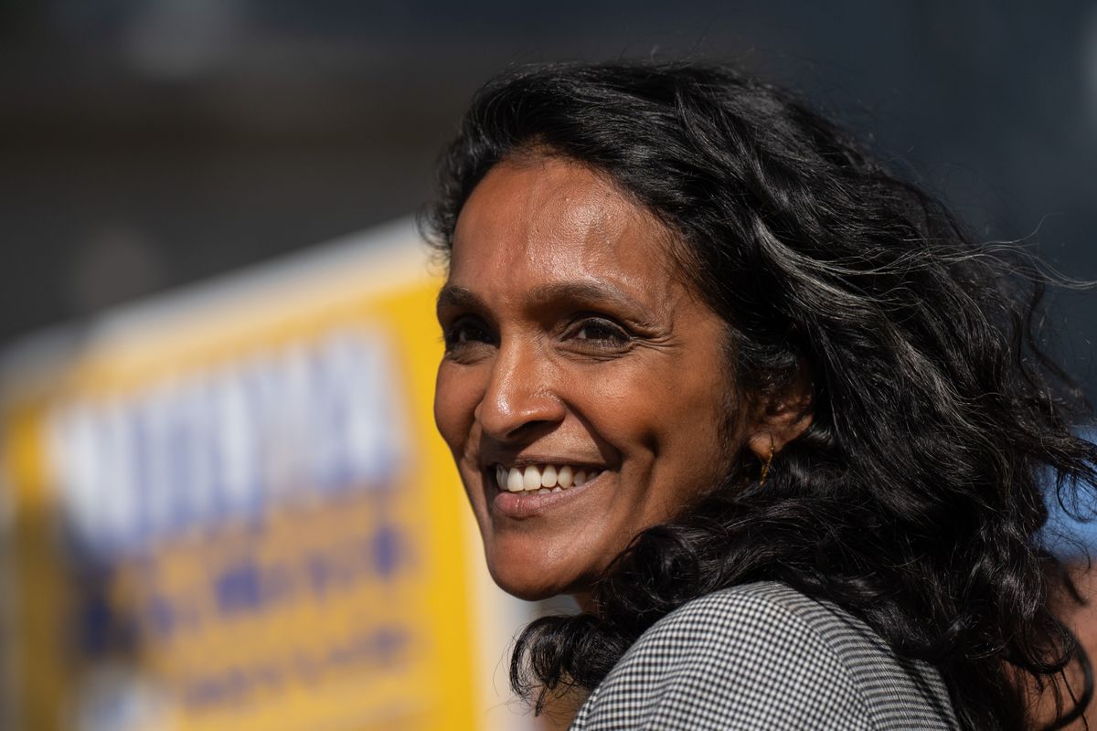 Progressive Nithya Raman advances to November runoff against...