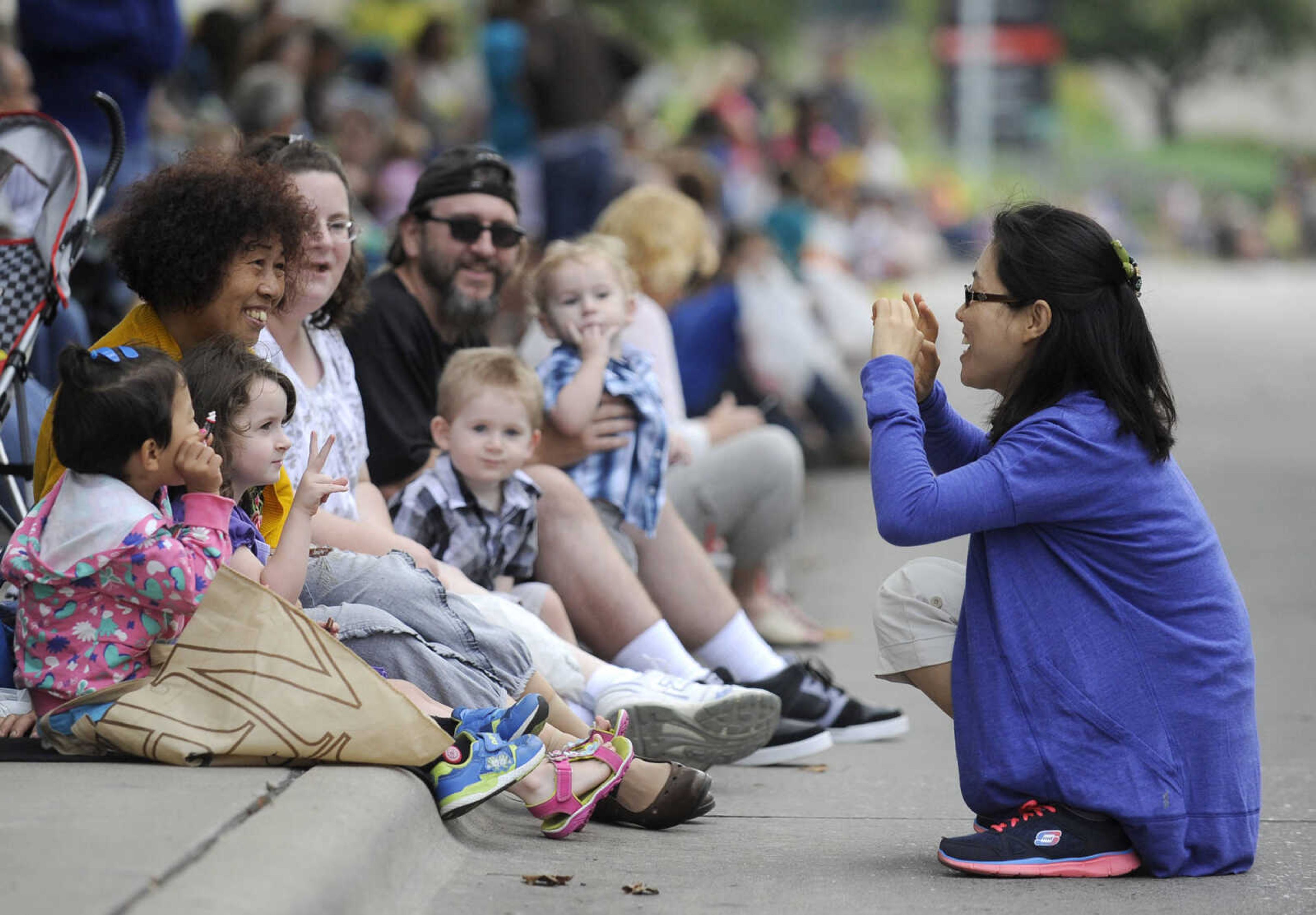 GLENN LANDBERG ~ glandberg@semissourian.com

The SEMO District Fair Parade heads down Broadway after starting in Capaha Park Saturday morning, Sept. 6, 2014, in Cape Girardeau. The parade ended at Arena Park where the 159th annual SEMO District Fair is being held.