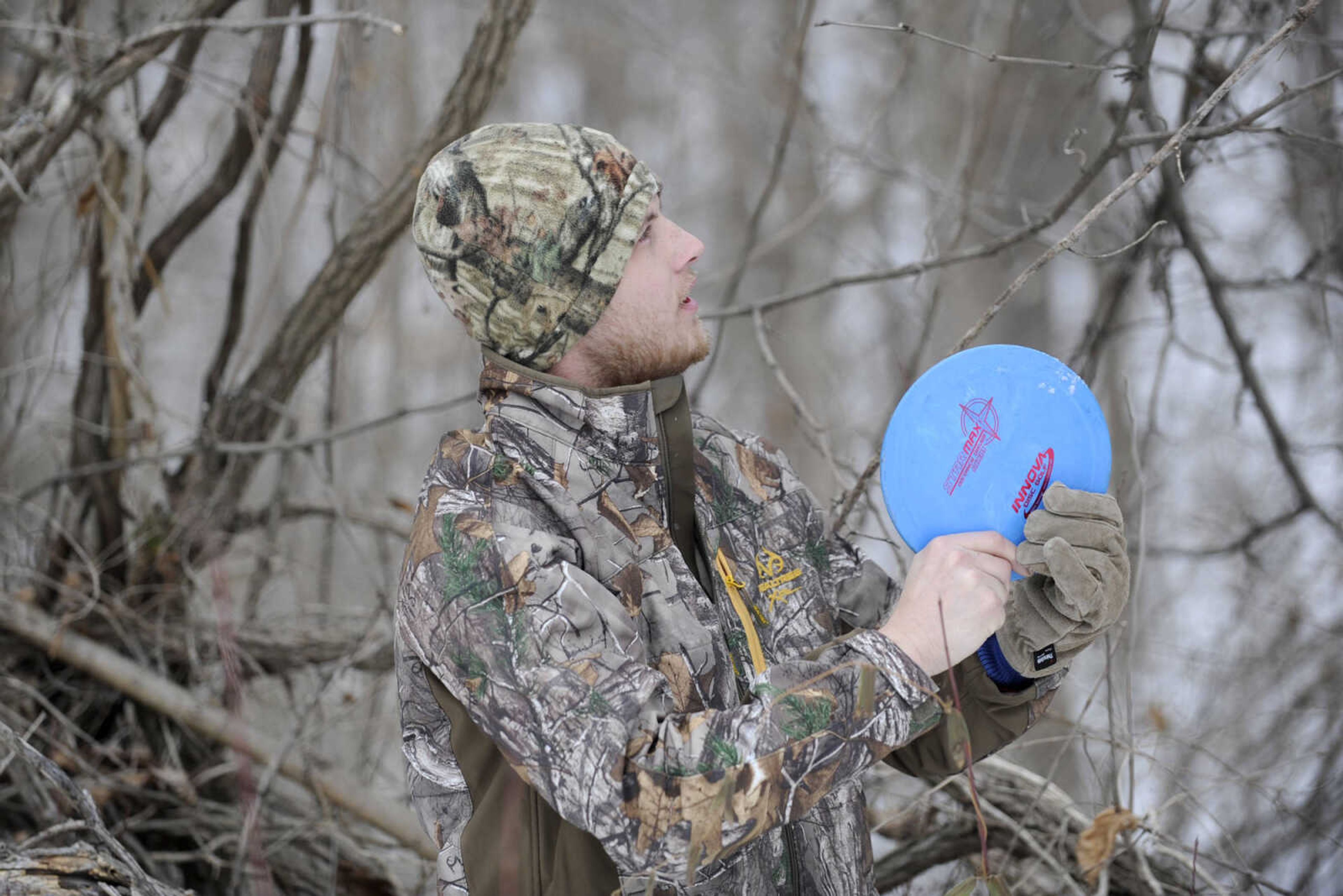 GLENN LANDBERG ~ glandberg@semissourian.com


Tiger Hohman eyes up a shot during the 2nd annual Scott City Ice Bowl disc golf tournament Saturday, Feb. 28, 2015 at Scott City Park.