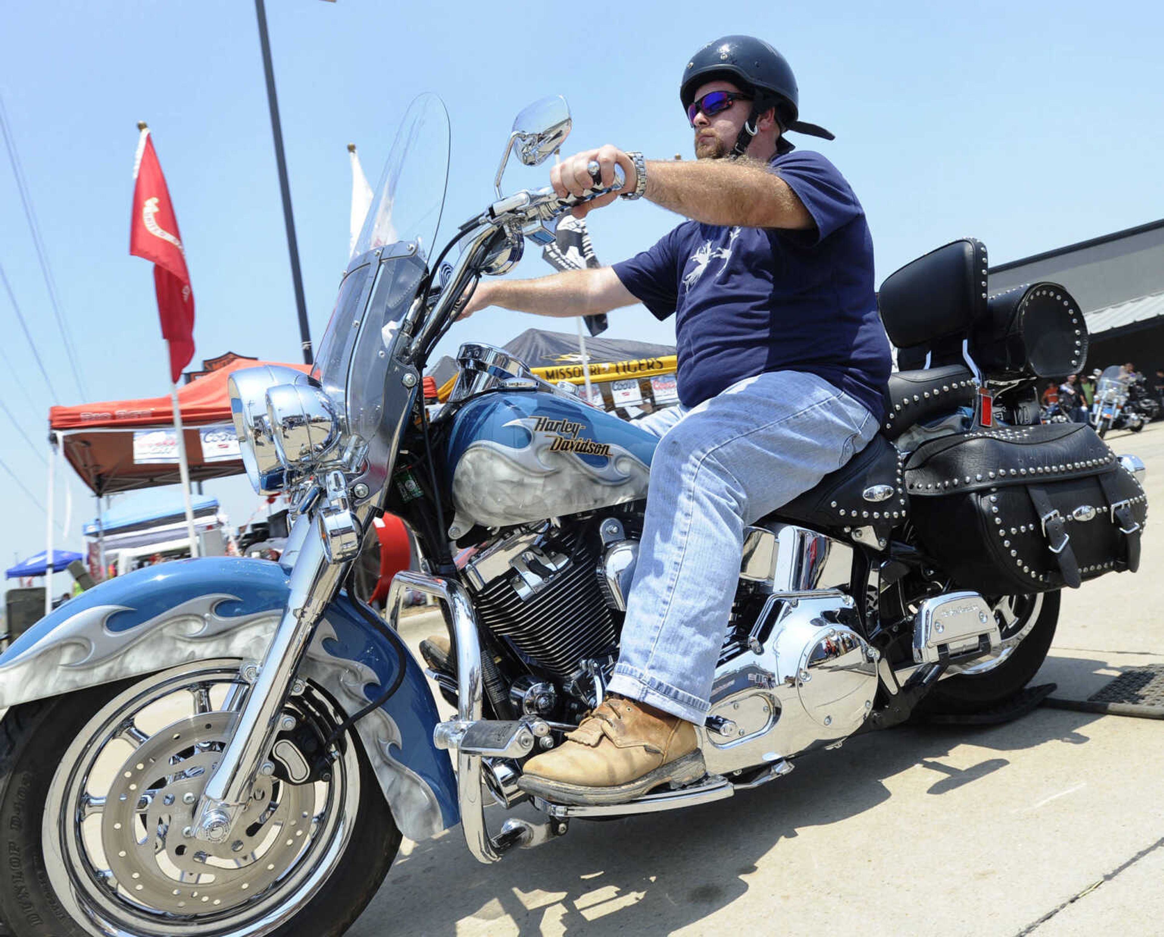 The Bootheel Veterans Heritage Ride begins.