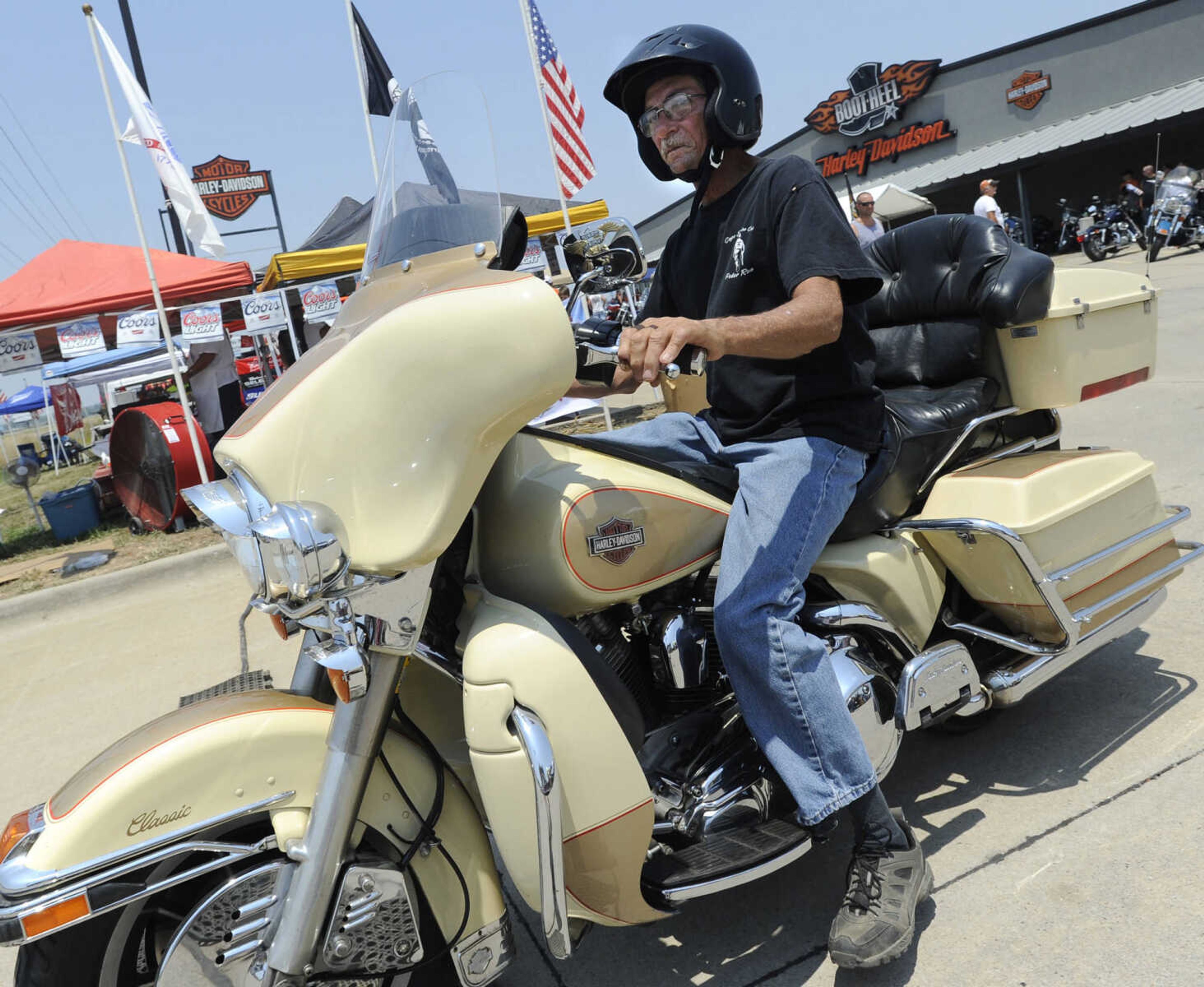 The Bootheel Veterans Heritage Ride begins.