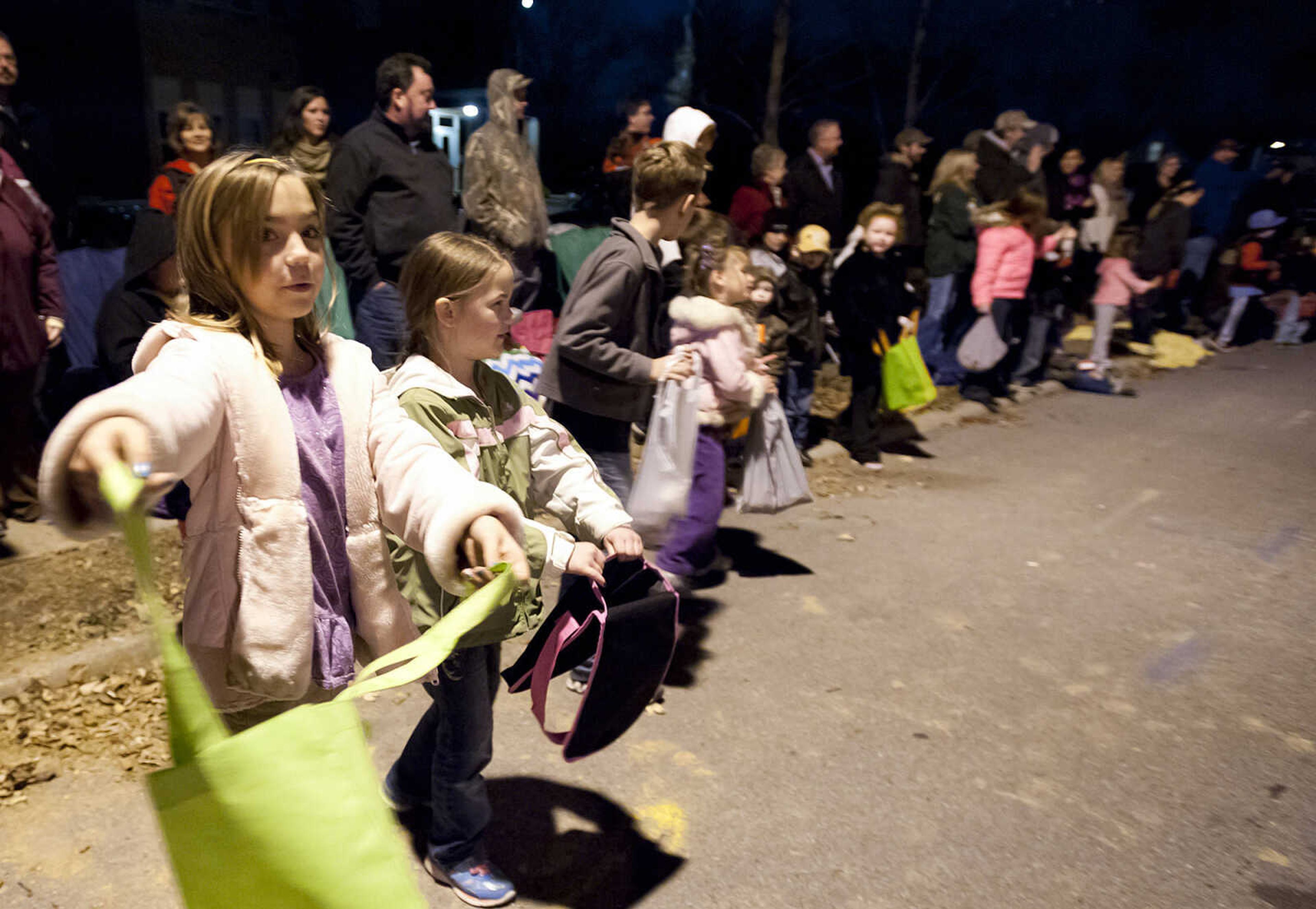 The 22nd Annual Parade of Lights Sunday, Dec. 1, in Cape Girardeau. The parade started at Capaha Park making its way down Broadway and Main Street. The theme for this year's parade was ŇChristmas Fun for Everyone.Ó