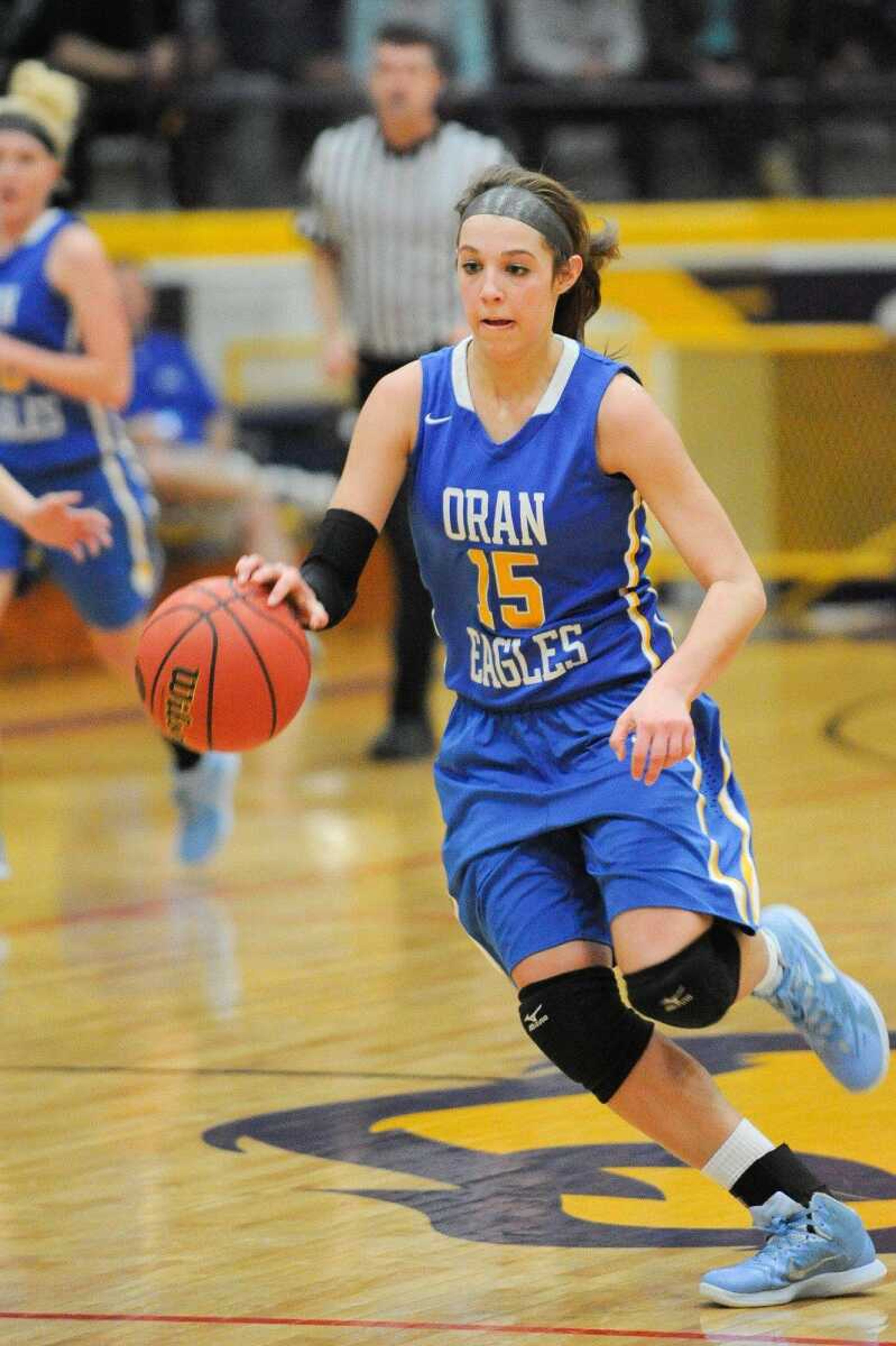 Oran's Ashlyn McIntosh is one of six seniors who will lead the Eagles this season. (Southeast Missourian file)