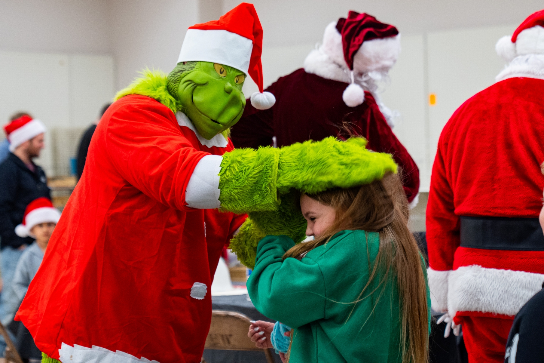 Photo gallery: Santas get ready to spread holiday cheer at t