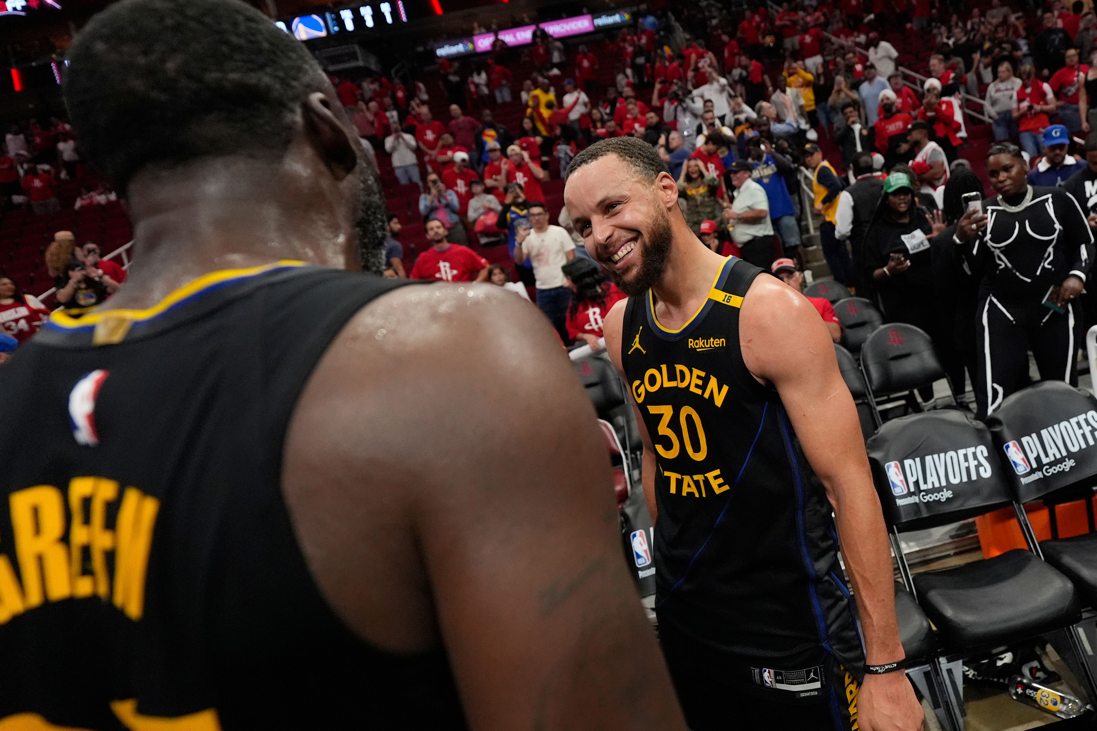 Stephen Curry and Buddy Hield lead Warriors past Rockets 103-89 in Game 7