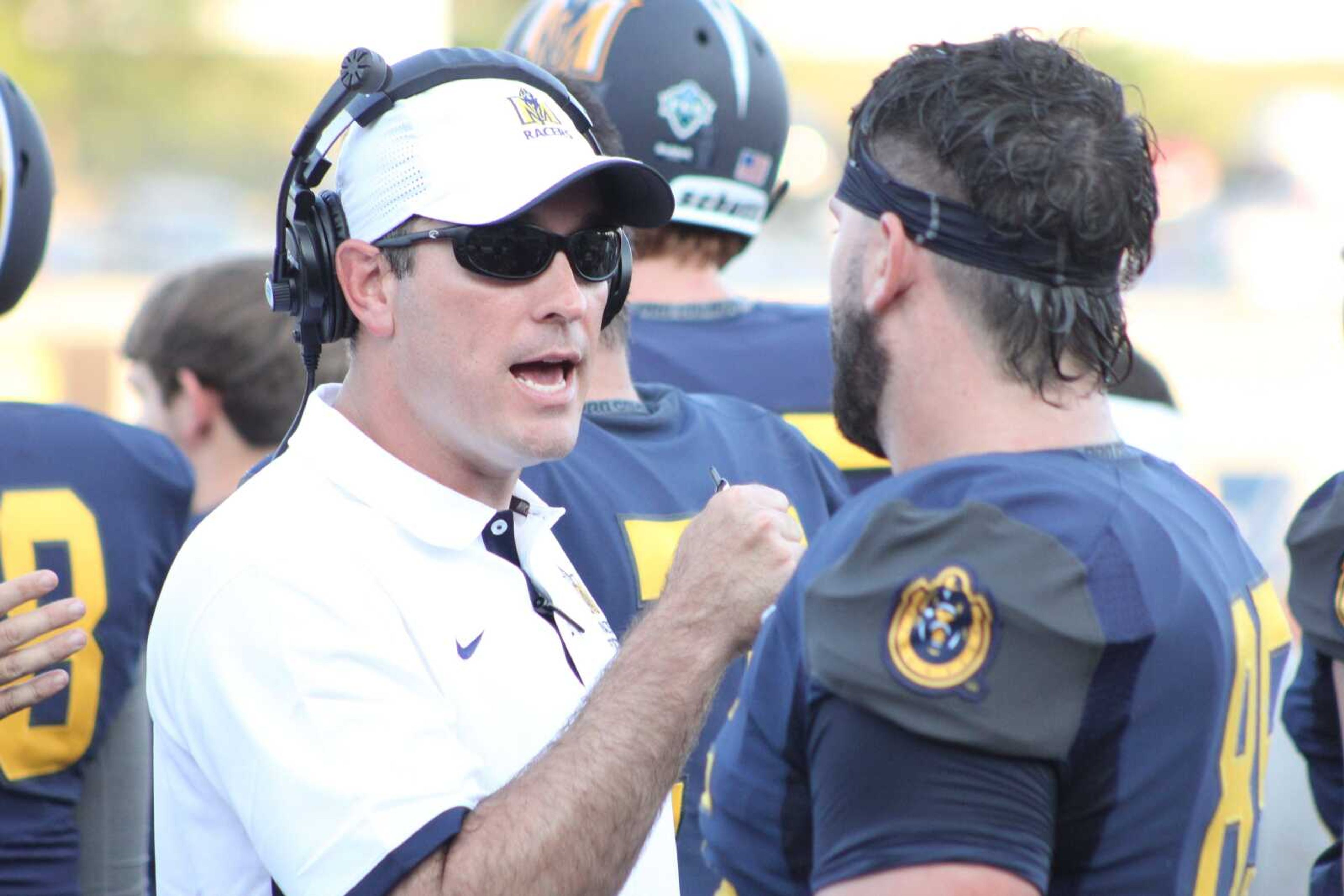 Murray State football coach Mitch Stewart. (Tab Brockman)