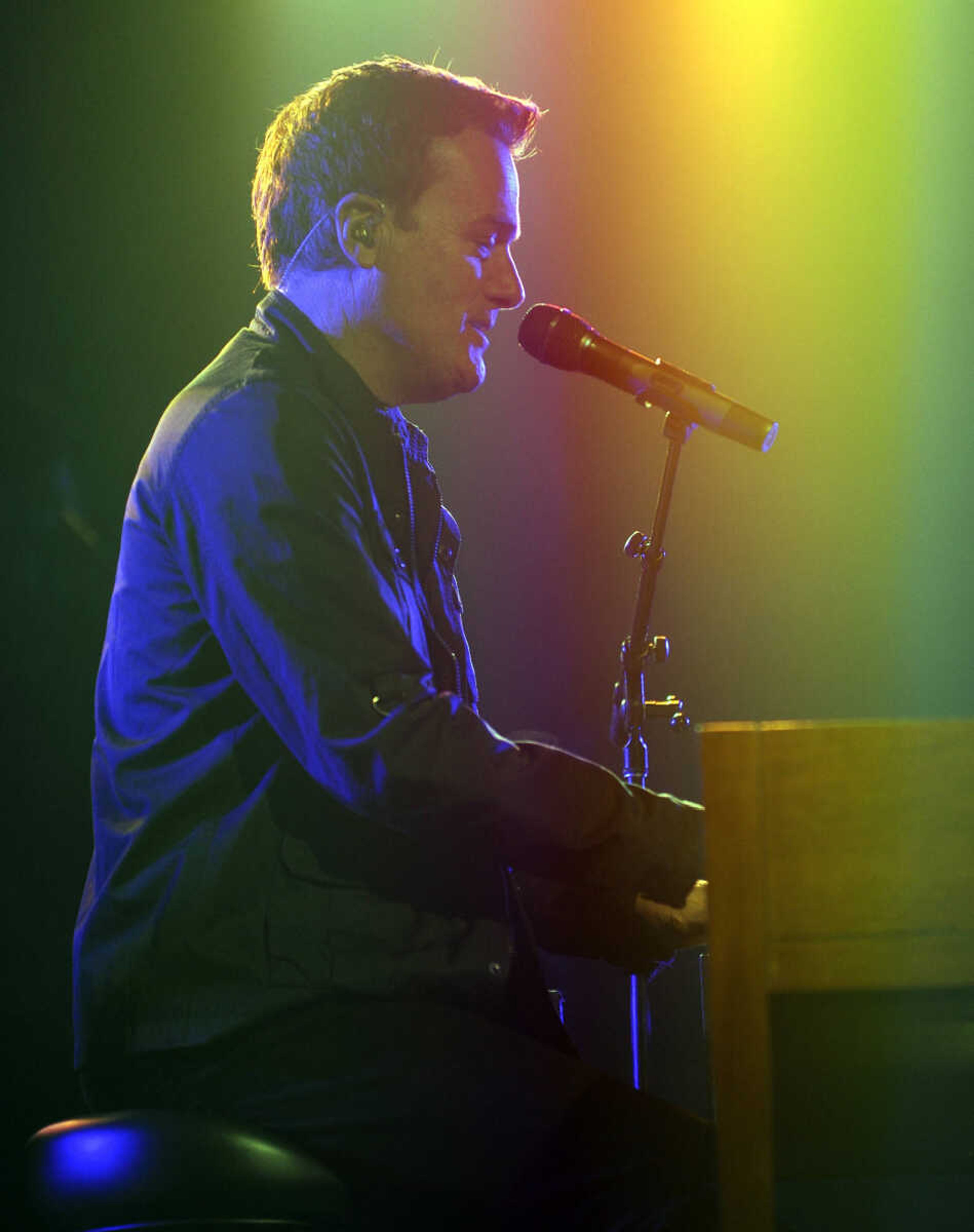 Michael W. Smith performs on his "Sovereign" tour Sunday, Nov. 23, 2014 at Cape First Church in Cape Girardeau.