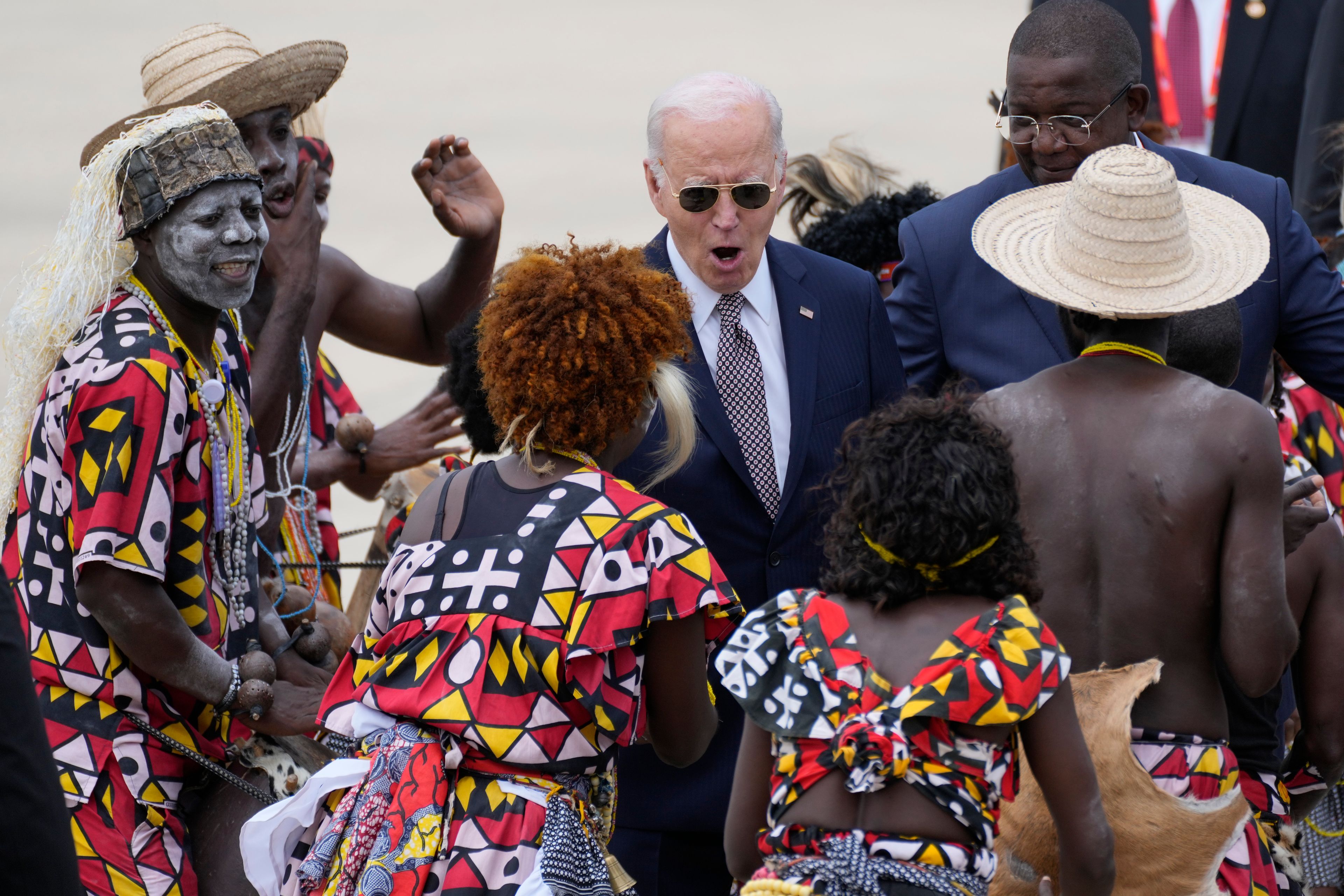 'Amtrak Joe' Biden uses his visit to Angola to promote a major US-backed rail project in Africa