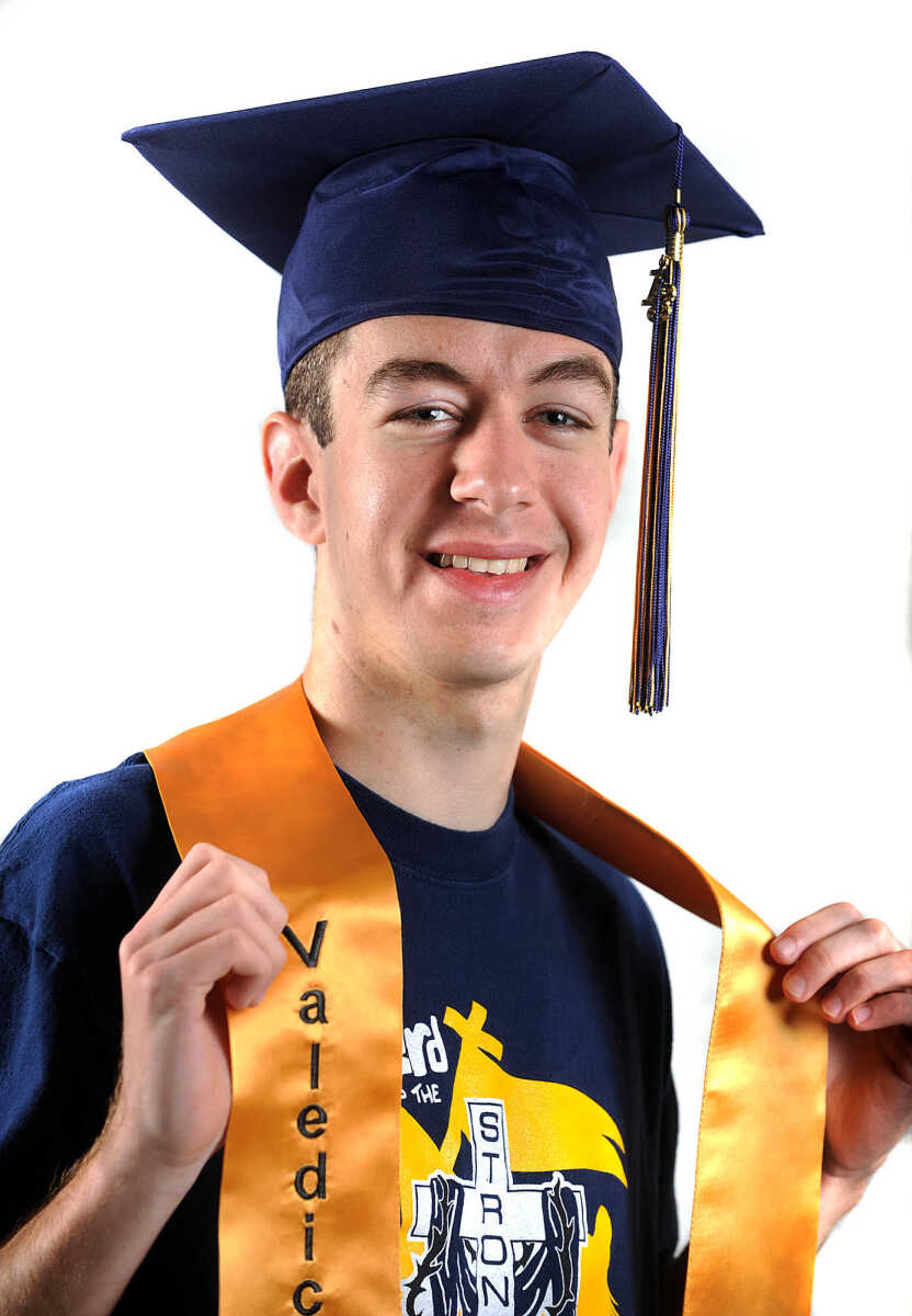 LAURA SIMON ~ lsimon@semissourian.com

2013 Saxony Lutheran High School Co-Valedictorian - Zach Vogel