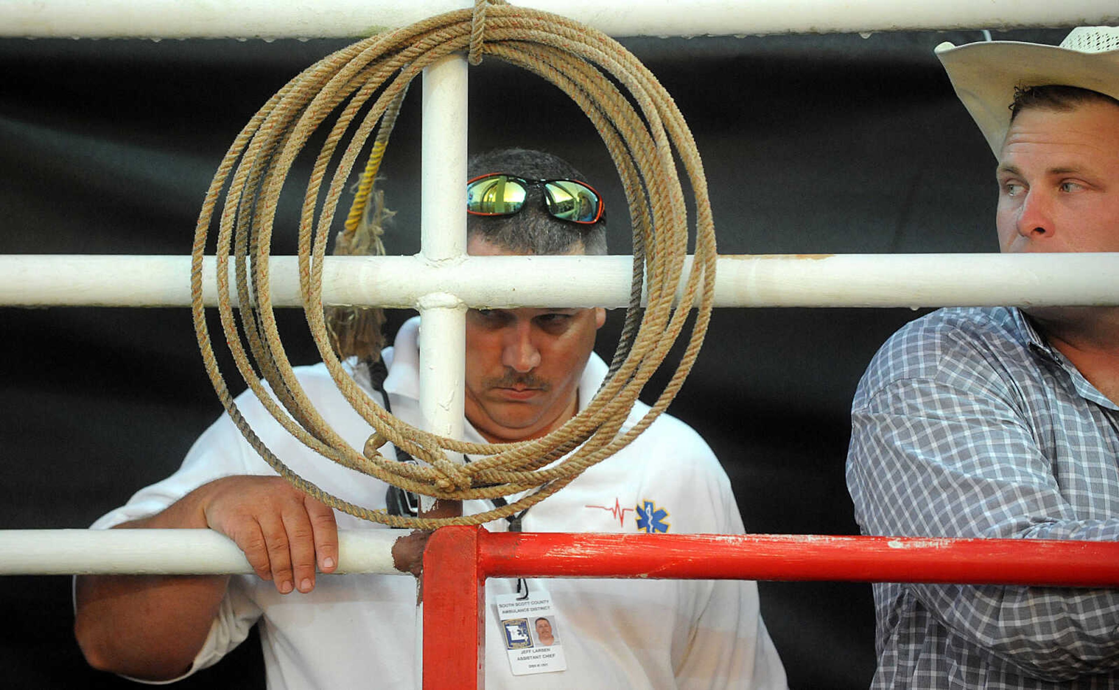 LAURA SIMON ~ lsimon@semissourian.com

Opening night of the Sikeston Jaycee Bootheel Rodeo, Wednesday, Aug. 6, 2014.