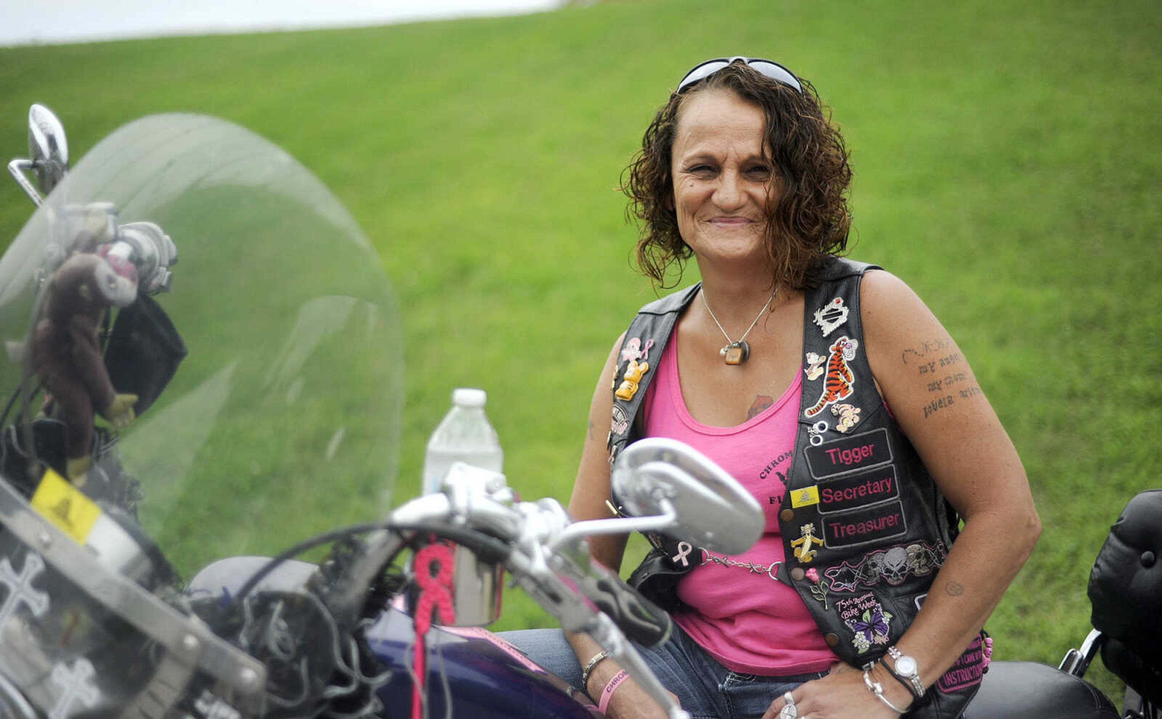 LAURA SIMON ~ lsimon@semissourian.com

Char "Tigger" Miller poses for a photo on Thursday, Aug. 18, 2016.