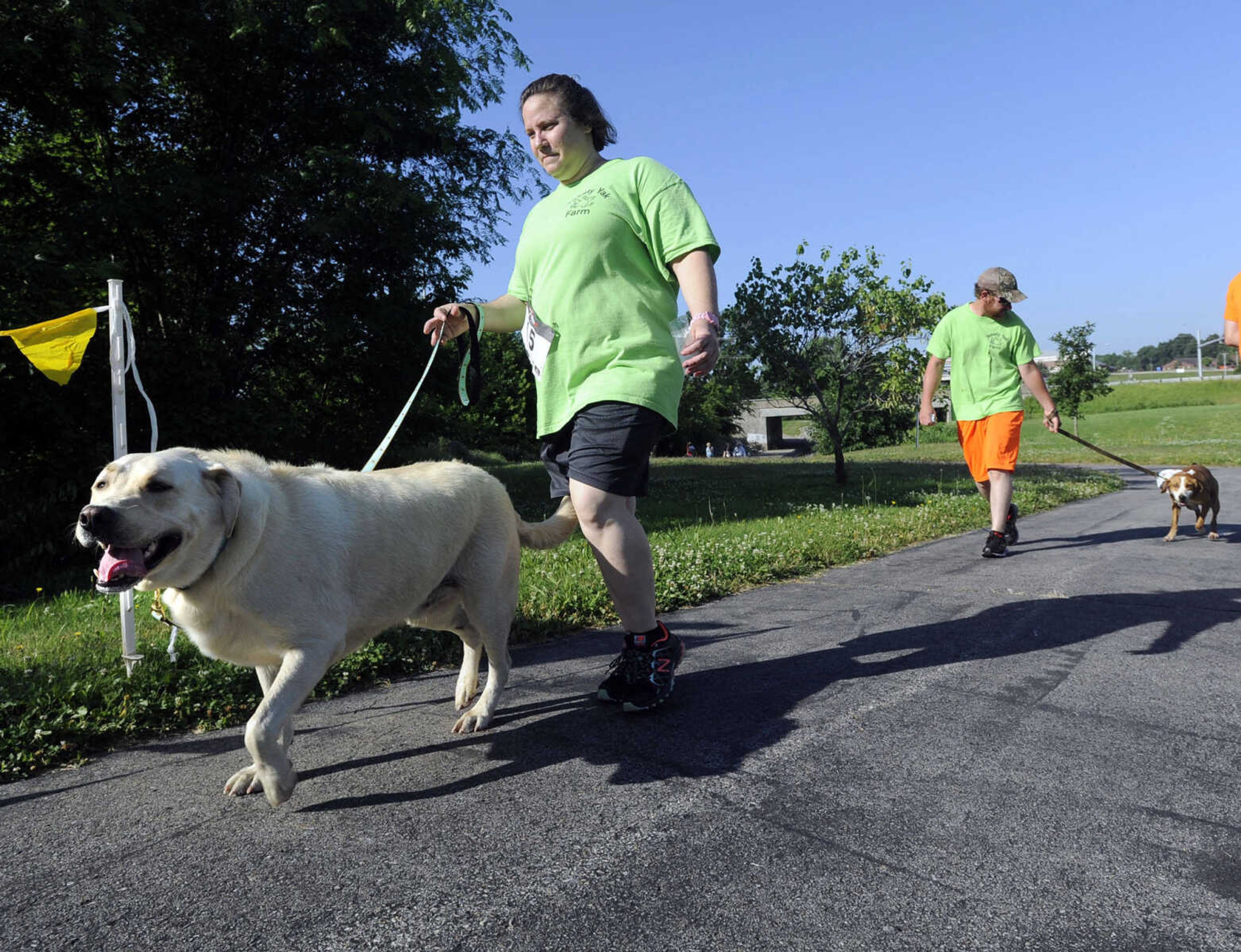 Furry 5K and one-mile Fun Walk Saturday, June 6, 2015 in Cape Girardeau.