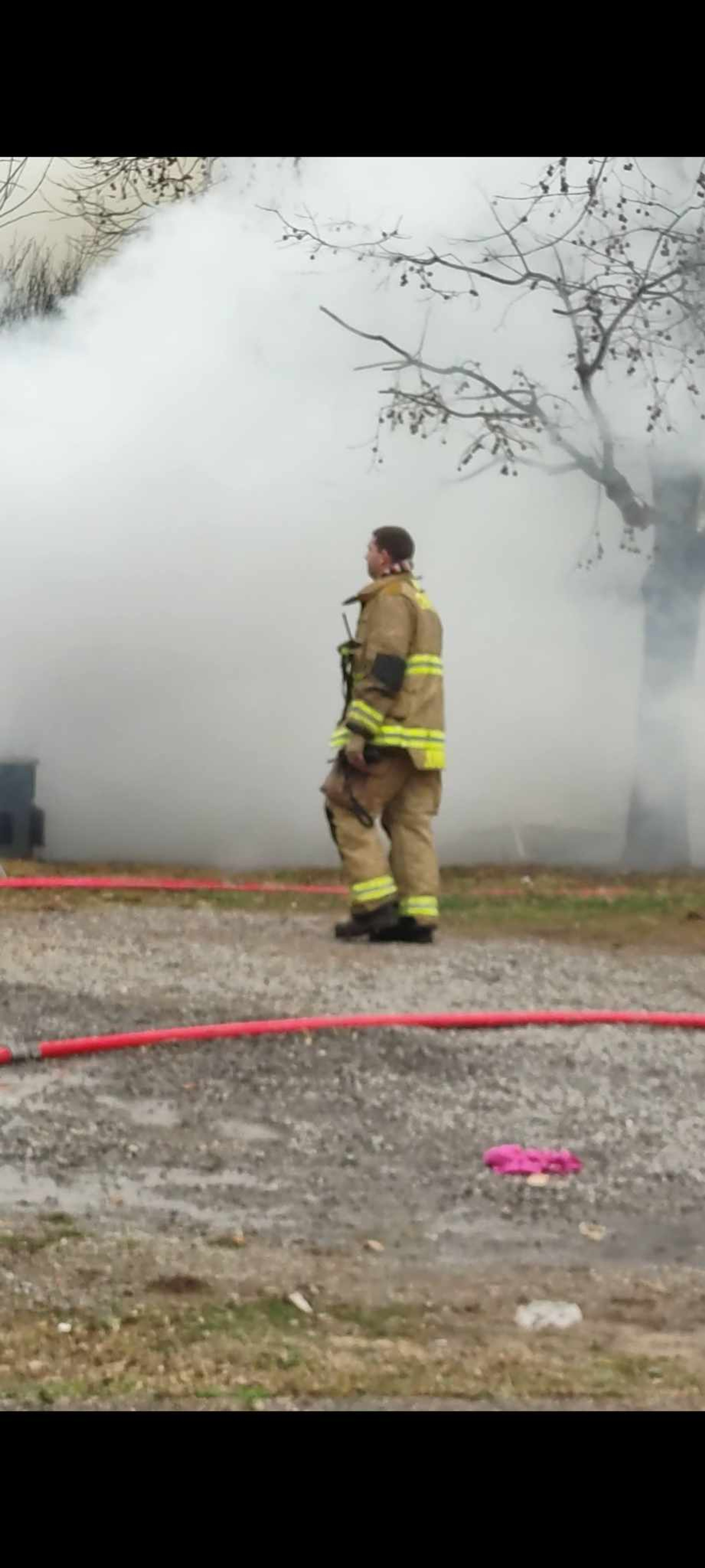 Cody Johnson watches a fire and decides what to do next