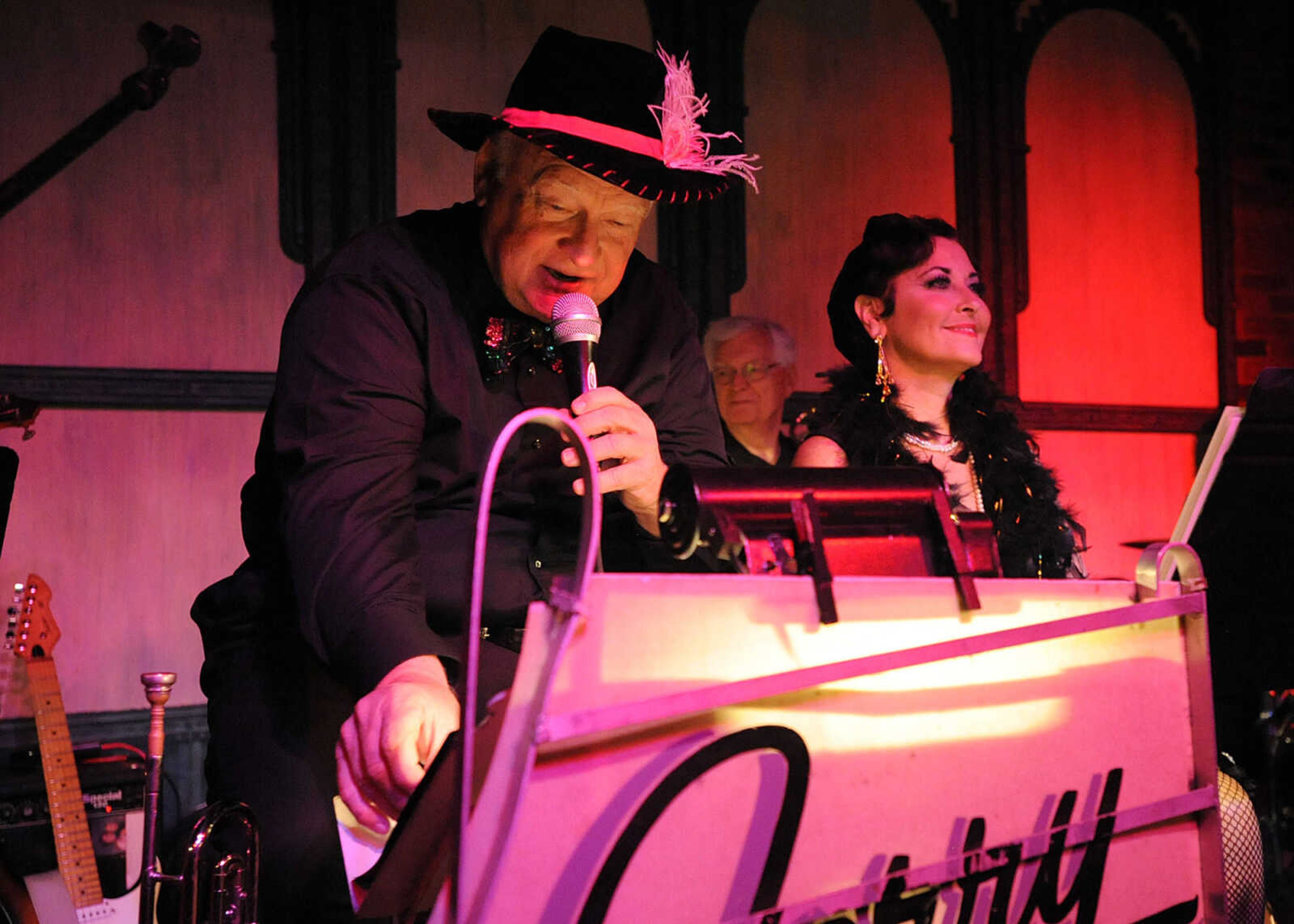 LAURA SIMON ~ lsimon@semissourian.com
The Jerry Ford Orchestra performs Friday, Nov. 30, 2012 during CASA's Speakeasy Soiree at Port Cape's Yacht Club in Cape Girardeau.