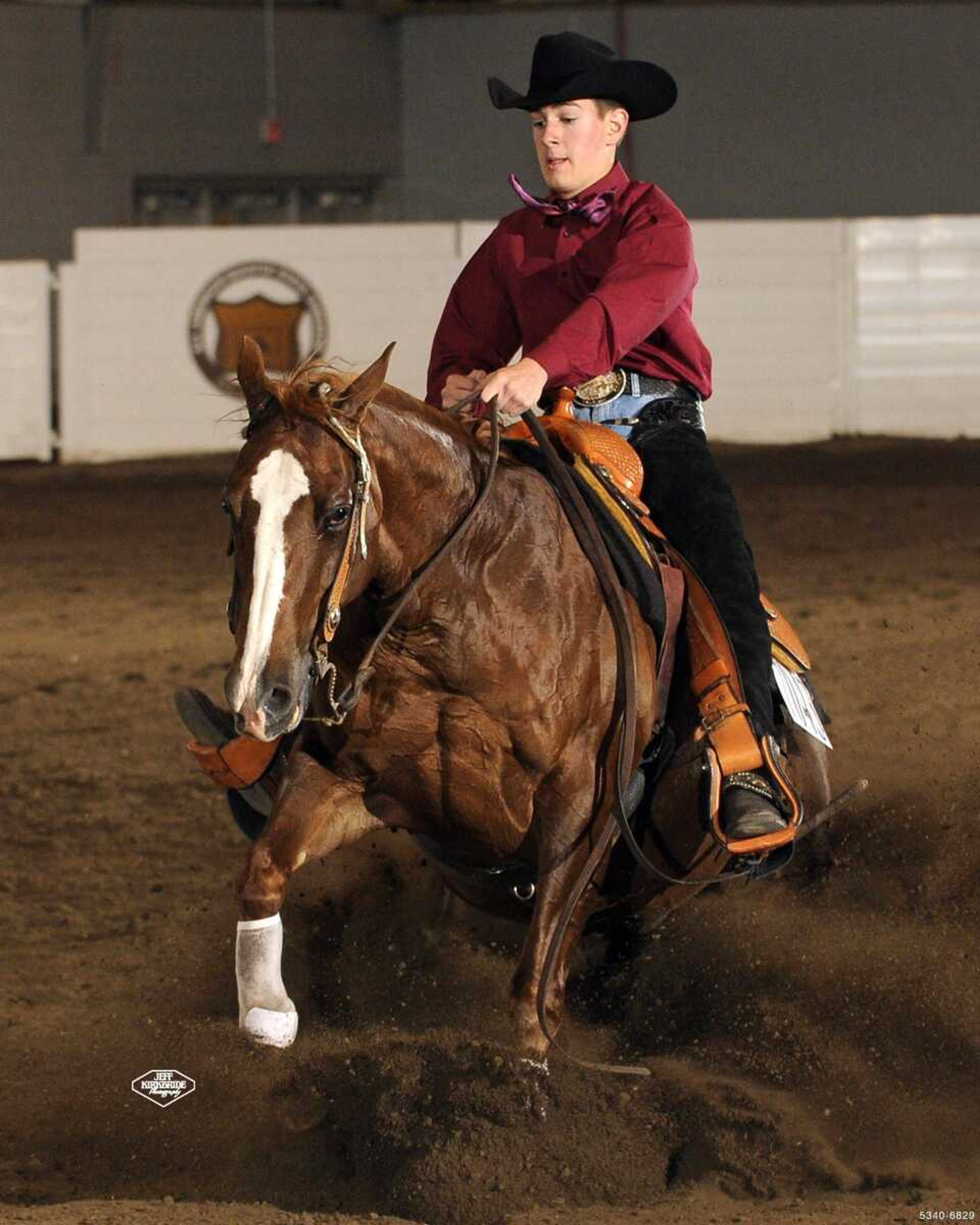 Jackson teen Nick Murphy will take part in the Youth World Cup horse riding competitions in July in Oklahoma City. (Submitted photo)