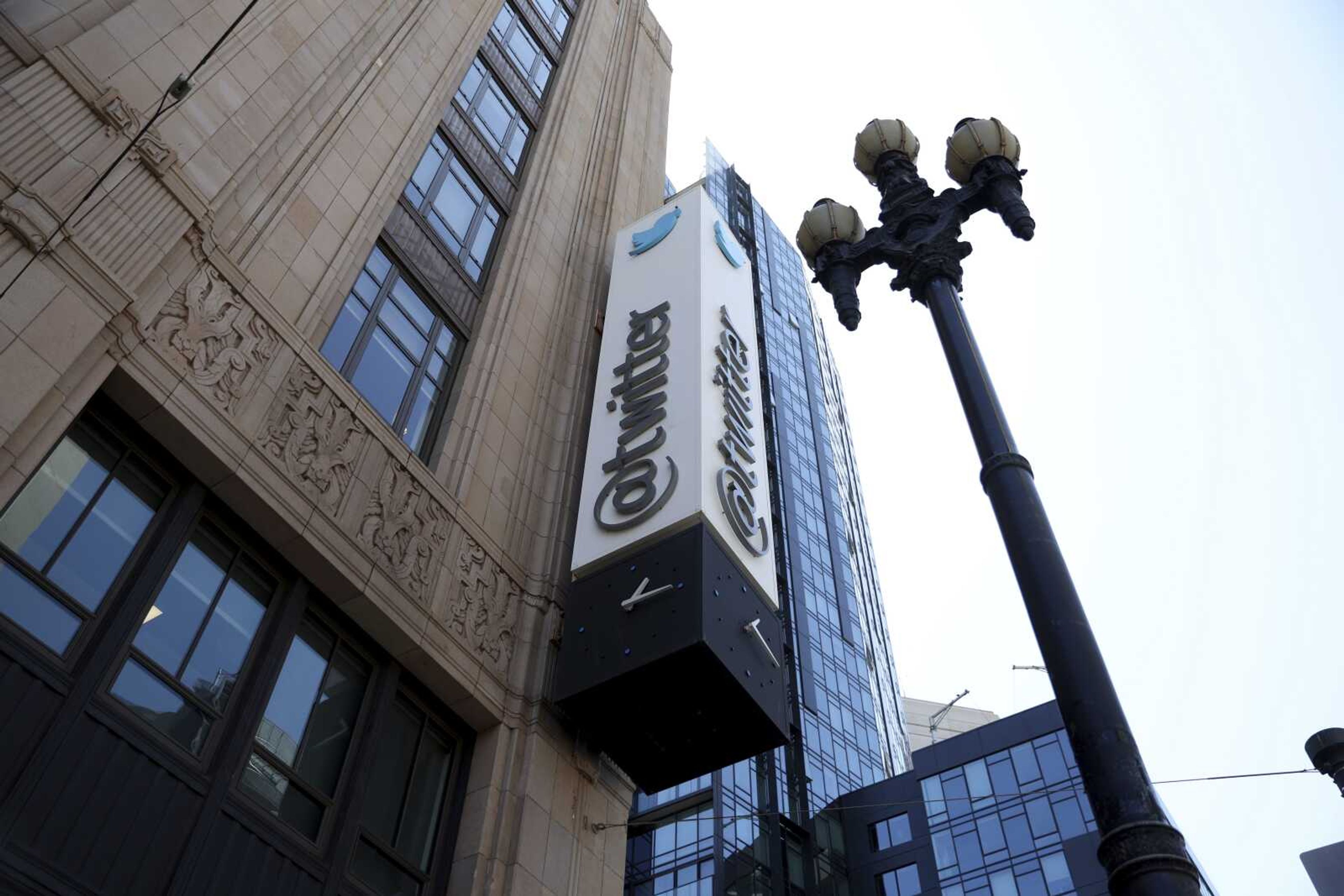 Twitter headquarters Monday in San Francisco. Elon Musk reached an agreement to buy Twitter for roughly $44 billion Monday, promising a more lenient touch to policing content on the platform.