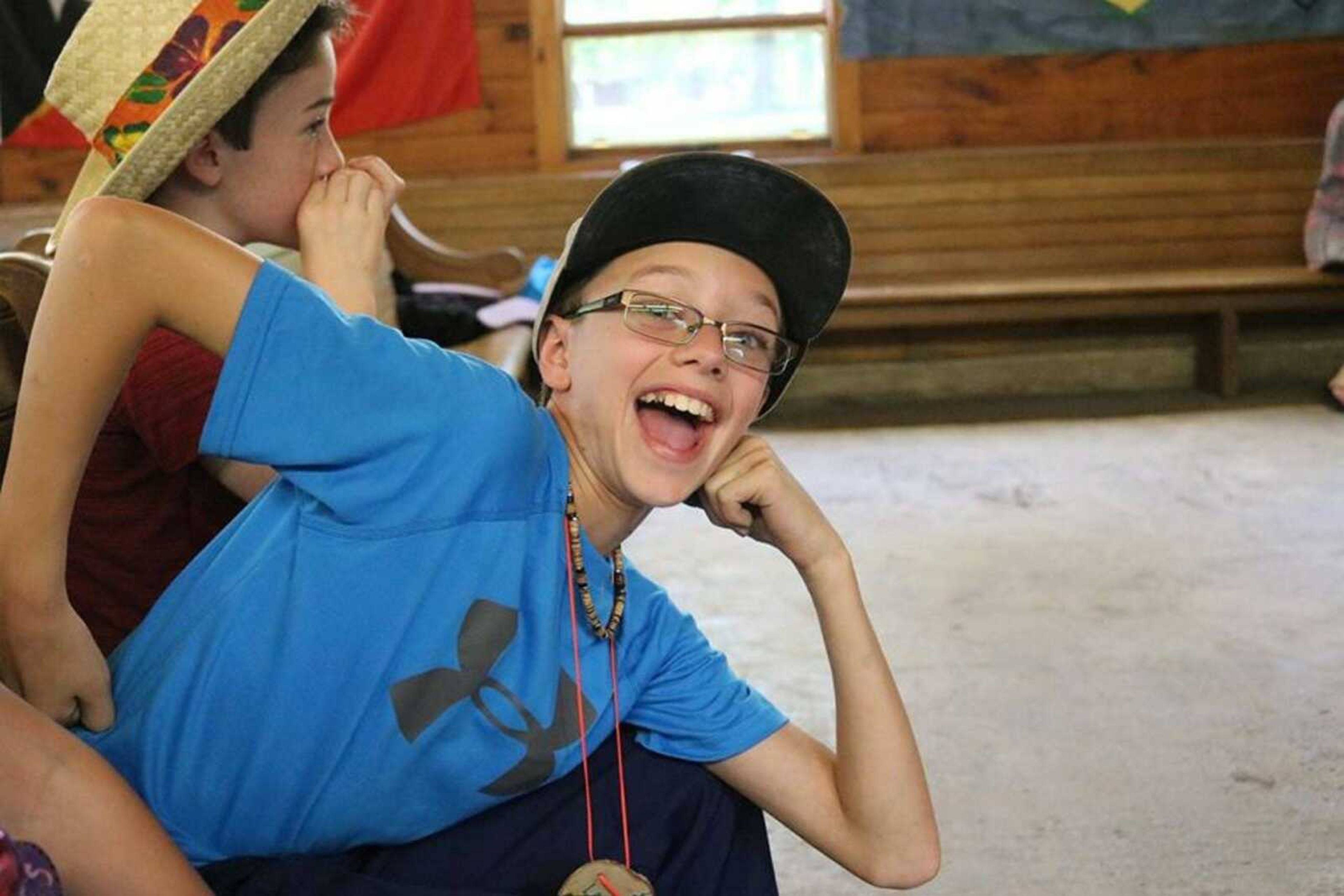 Jake Shelton, 12, a seventh-grader at Jackson Middle School, attended Portuguese-language camp for two weeks in July.