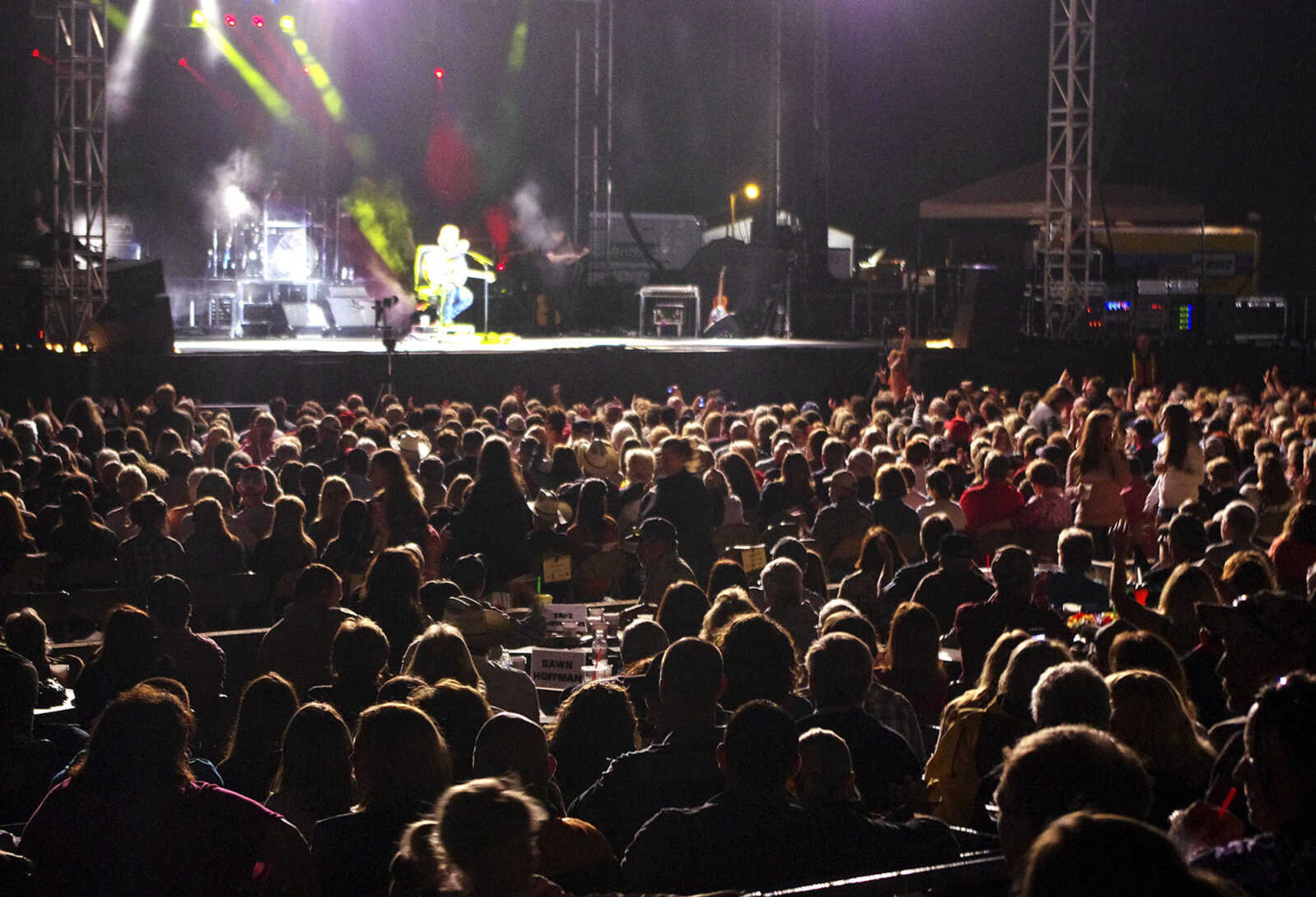 Country singer Travis Tritt  performs at the 155th annual SEMO District Fair Friday, September 14, at Arena Park in Cape Girardeau.