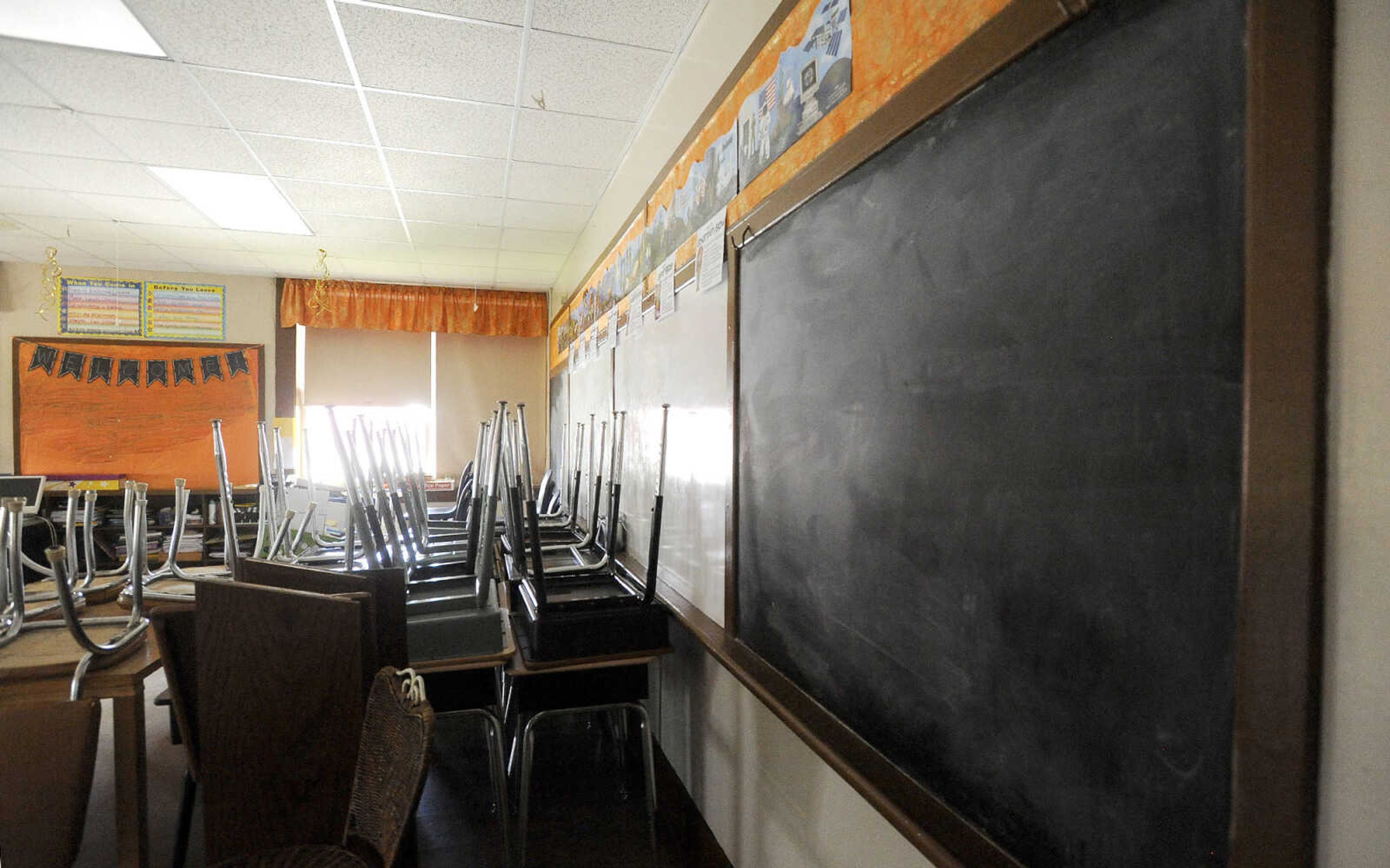 LAURA SIMON ~ lsimon@semissourian.com

The upstairs of Kelso C-7 School in New Hamburg is seen on Thursday, July 14, 2016.