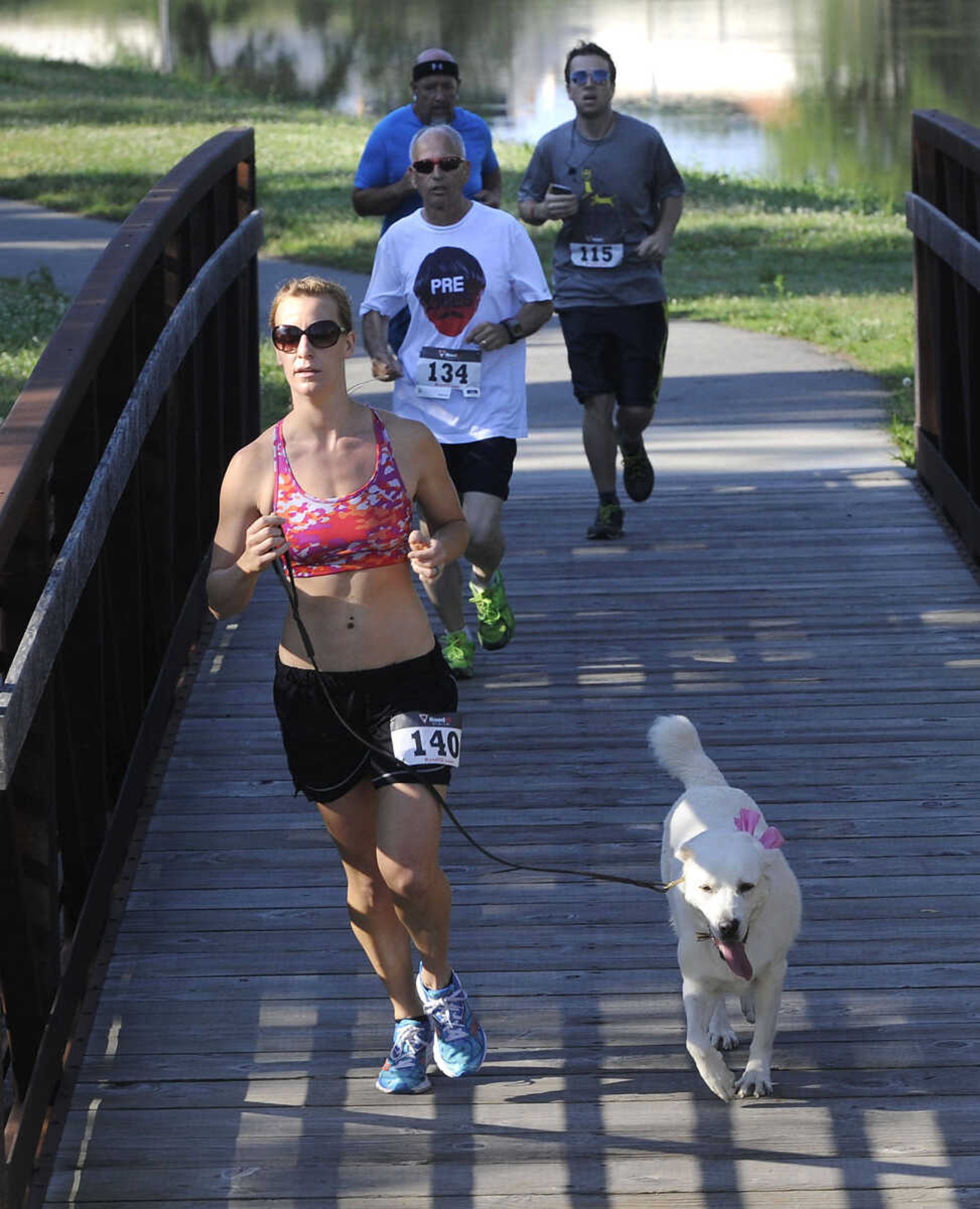 Furry 5K and one-mile Fun Walk Saturday, June 6, 2015 in Cape Girardeau.