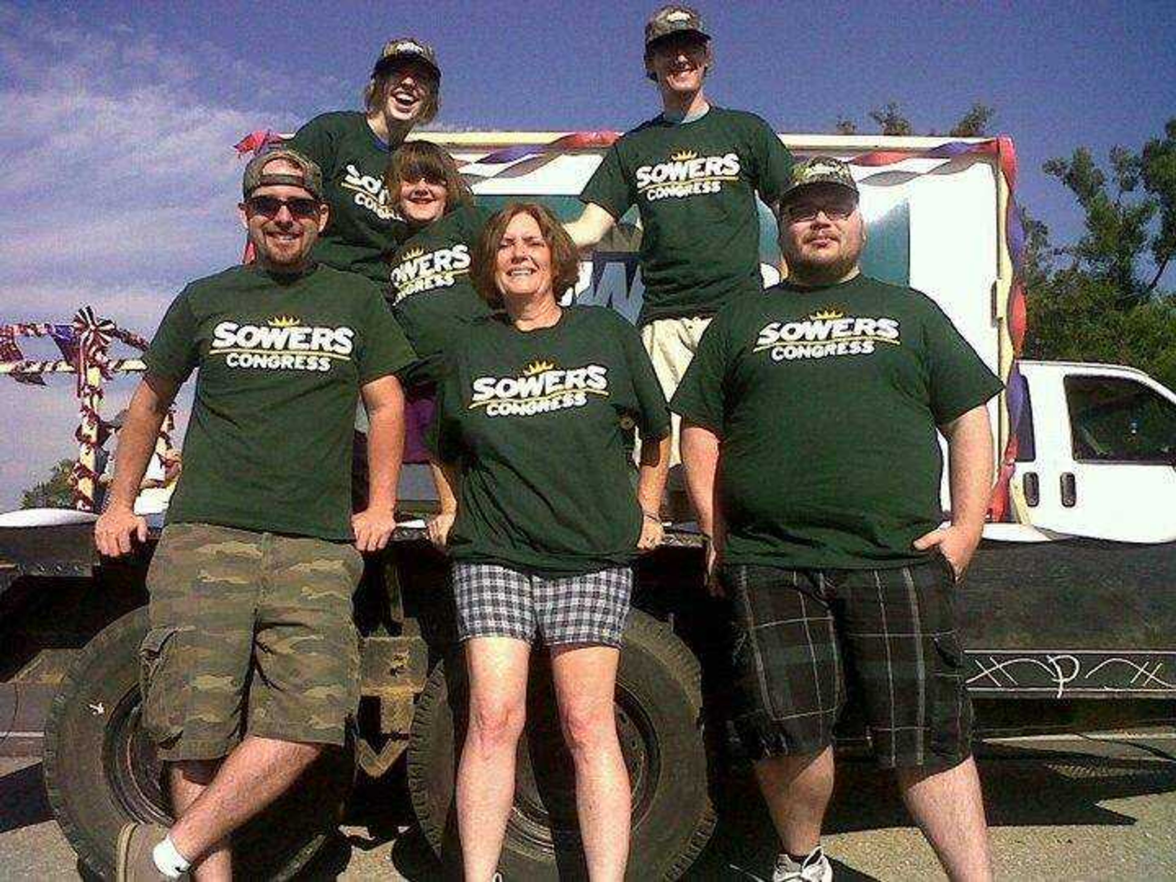 Butler County Tommy Sowers Ground Team at July 3 Poplar Bluff parade.