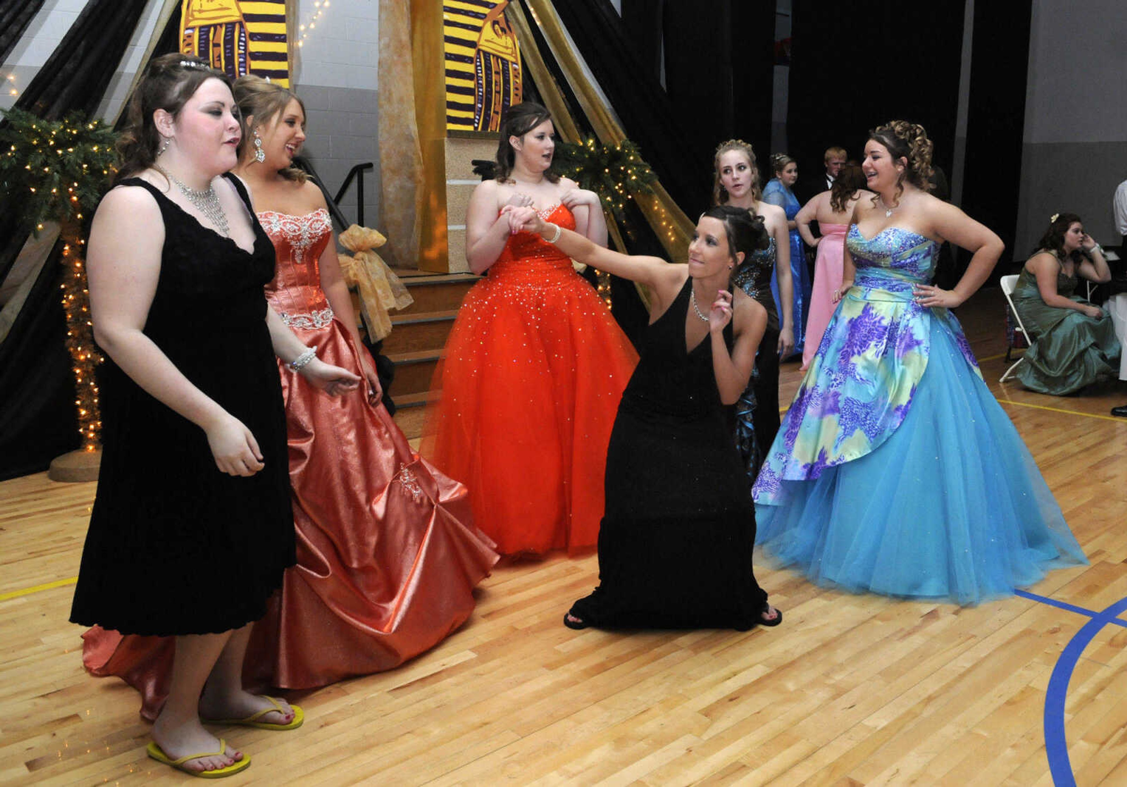 KRISTIN EBERTS ~ keberts@semissourian.com

The Oran High School prom took place on Saturday, April 17, 2010. The theme was "Passport Abroad."