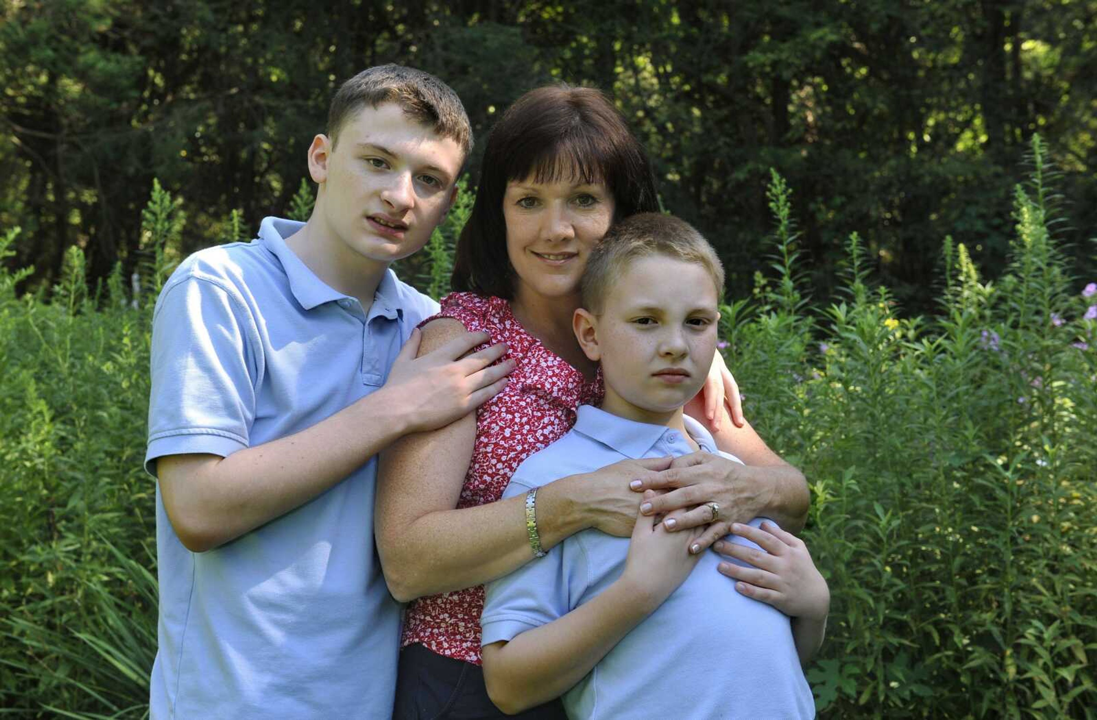 Kathleen Lanese says having Brendan, left, with autism didn't make her think twice about having Kevin, even though she knew there was a chance he would be affected, too. (Kathy Kmonicek ~ Associated Press)