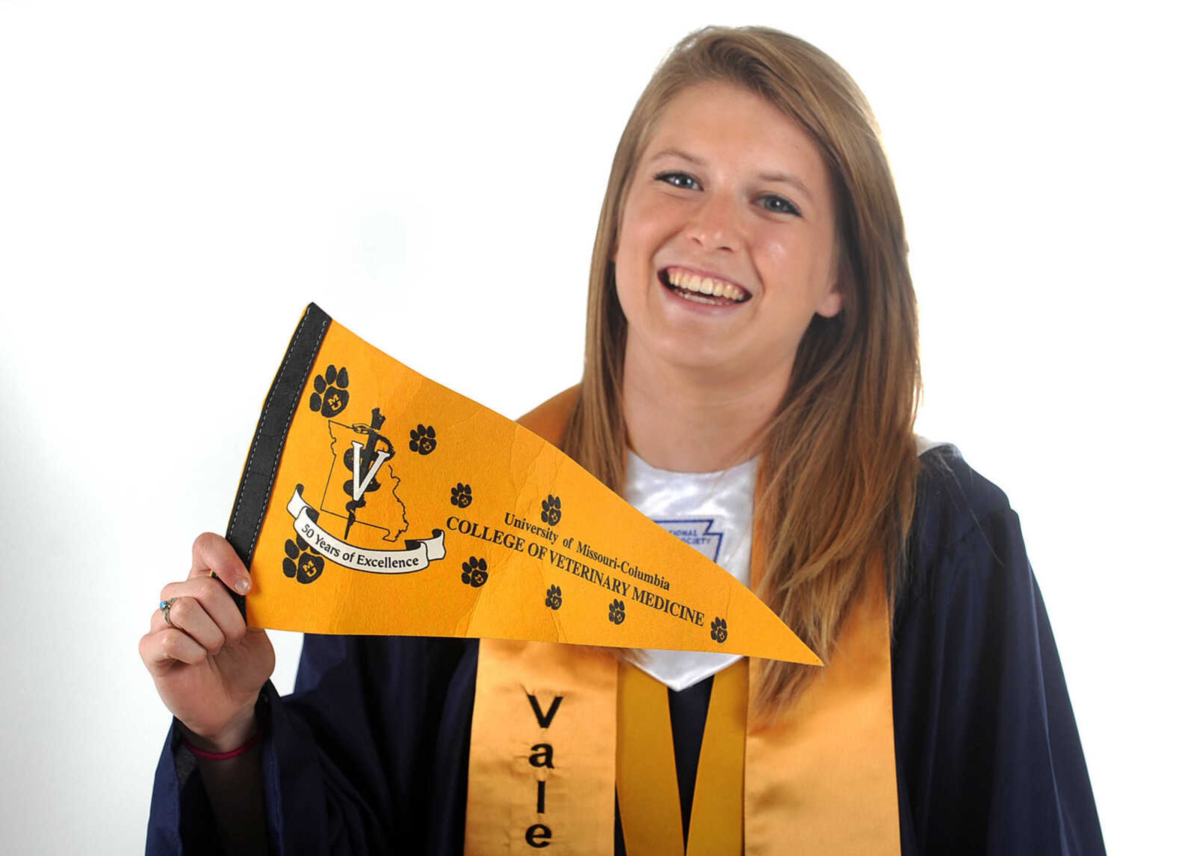 LAURA SIMON ~ lsimon@semissourian.com

2013 Saxony Lutheran High School Co-Valedictorian - Rachael Gruenwald